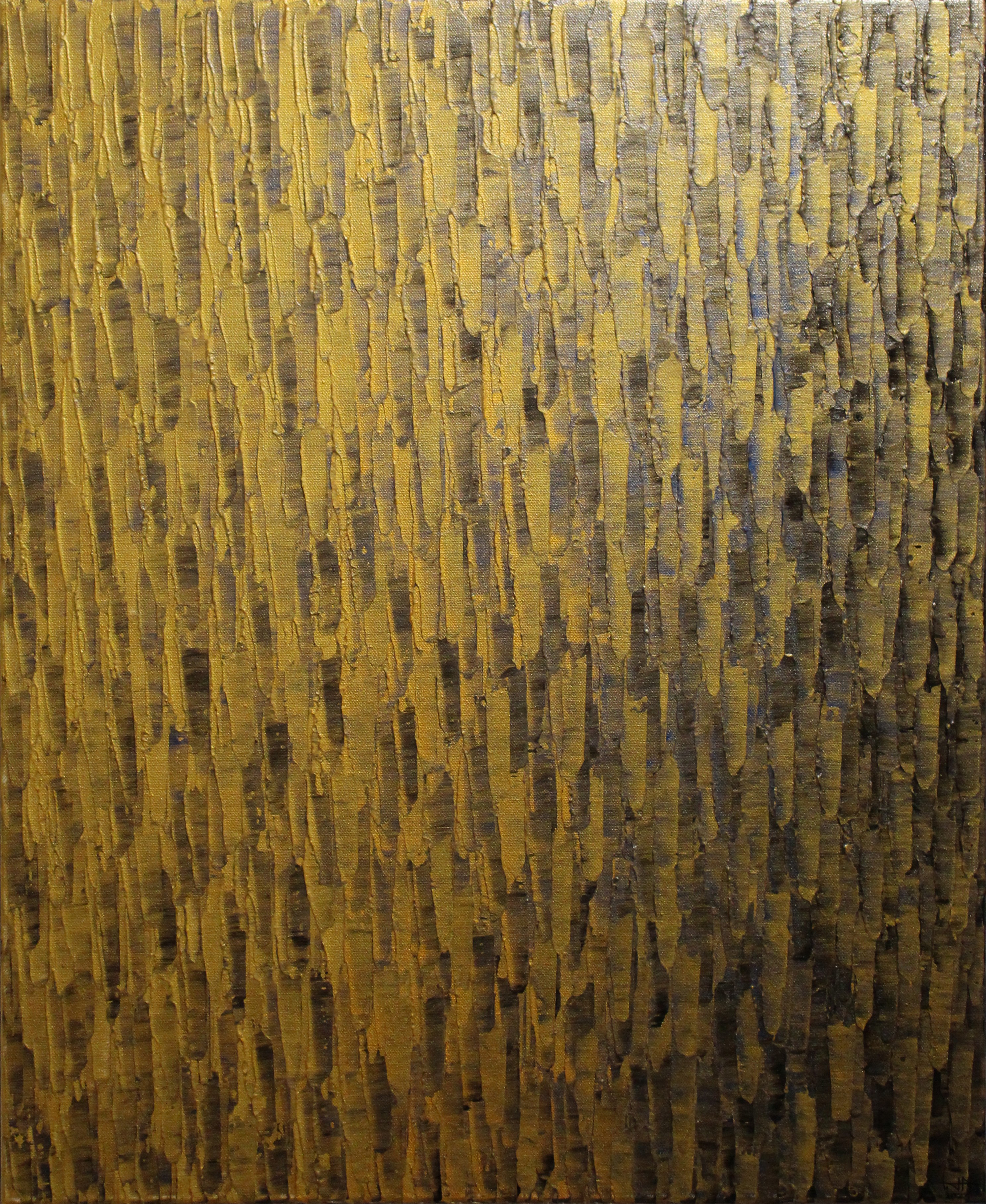 Jonathan Pradillon, Fondu couleur or gris irisé Jonathan Pradillon, Fondu couleur or gris irisé