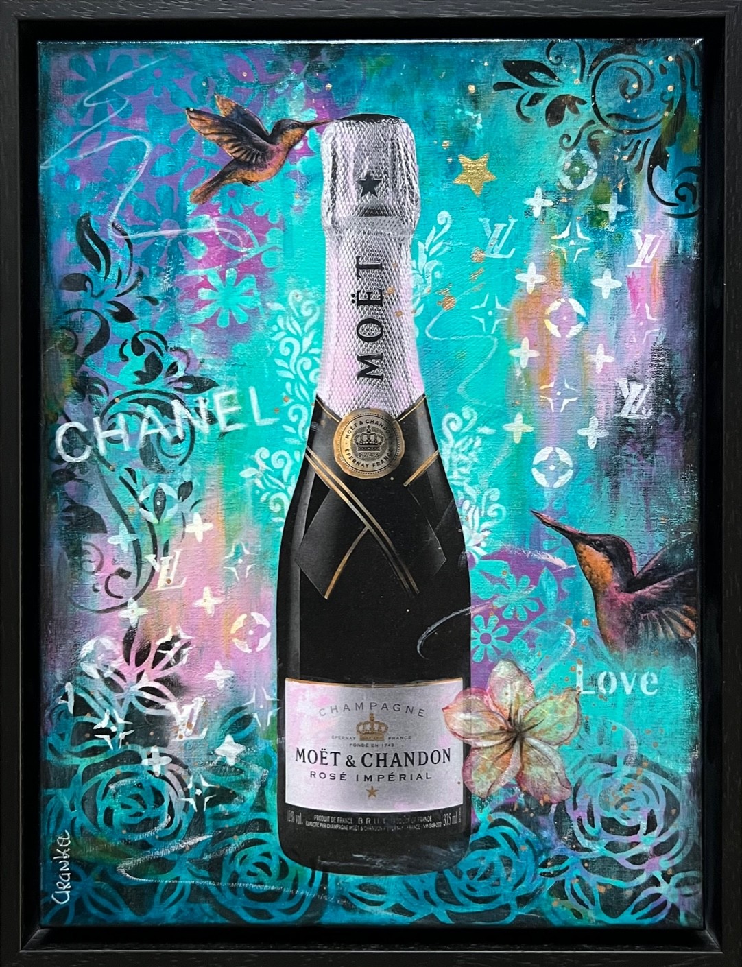Aranka's Art, Moet & Chandon x Chanel Aranka's Art, Moet & Chandon x Chanel