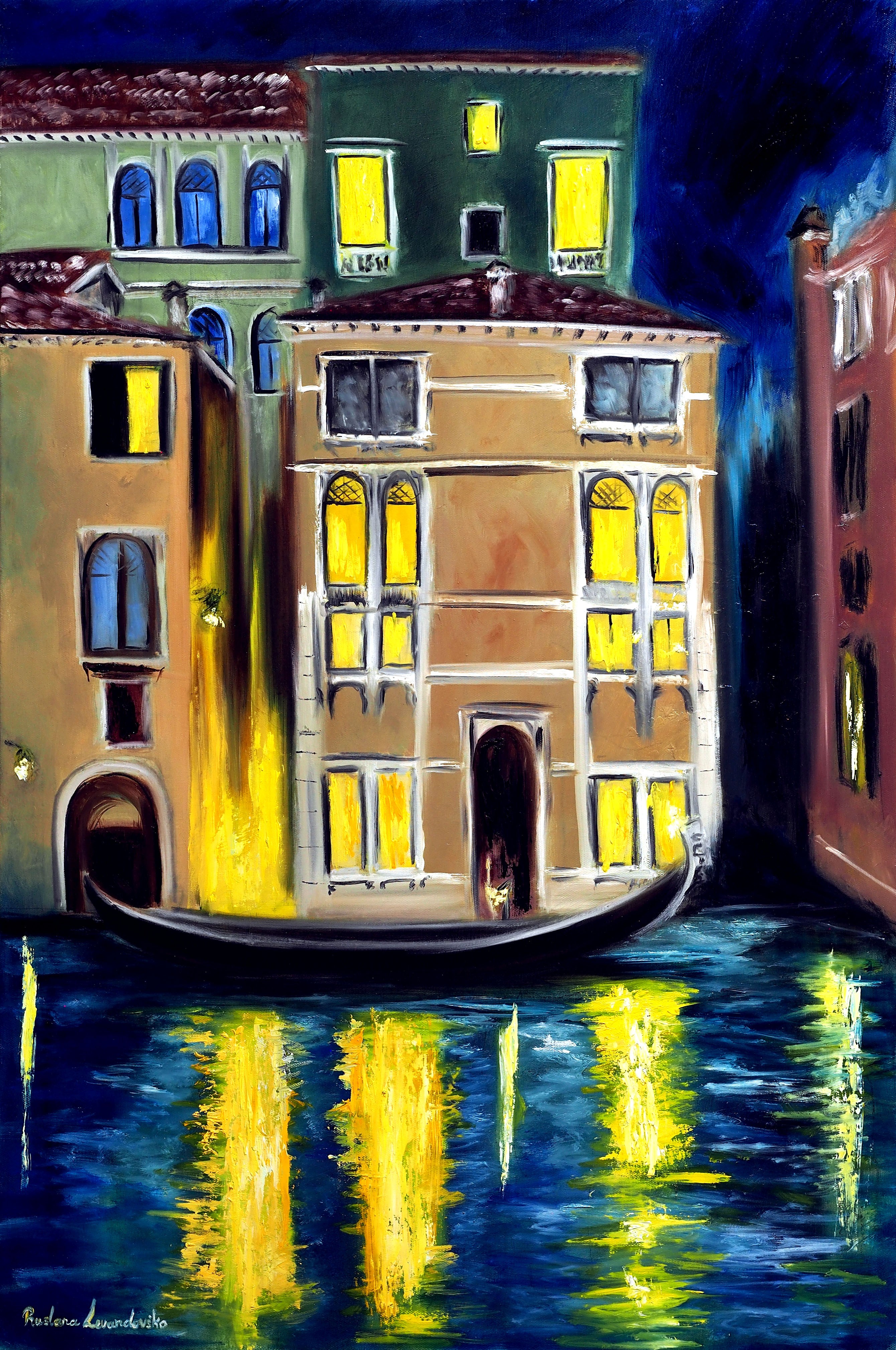 Ruslana Levandovska, Night in Venice, Italy Ruslana Levandovska, Night in Venice, Italy