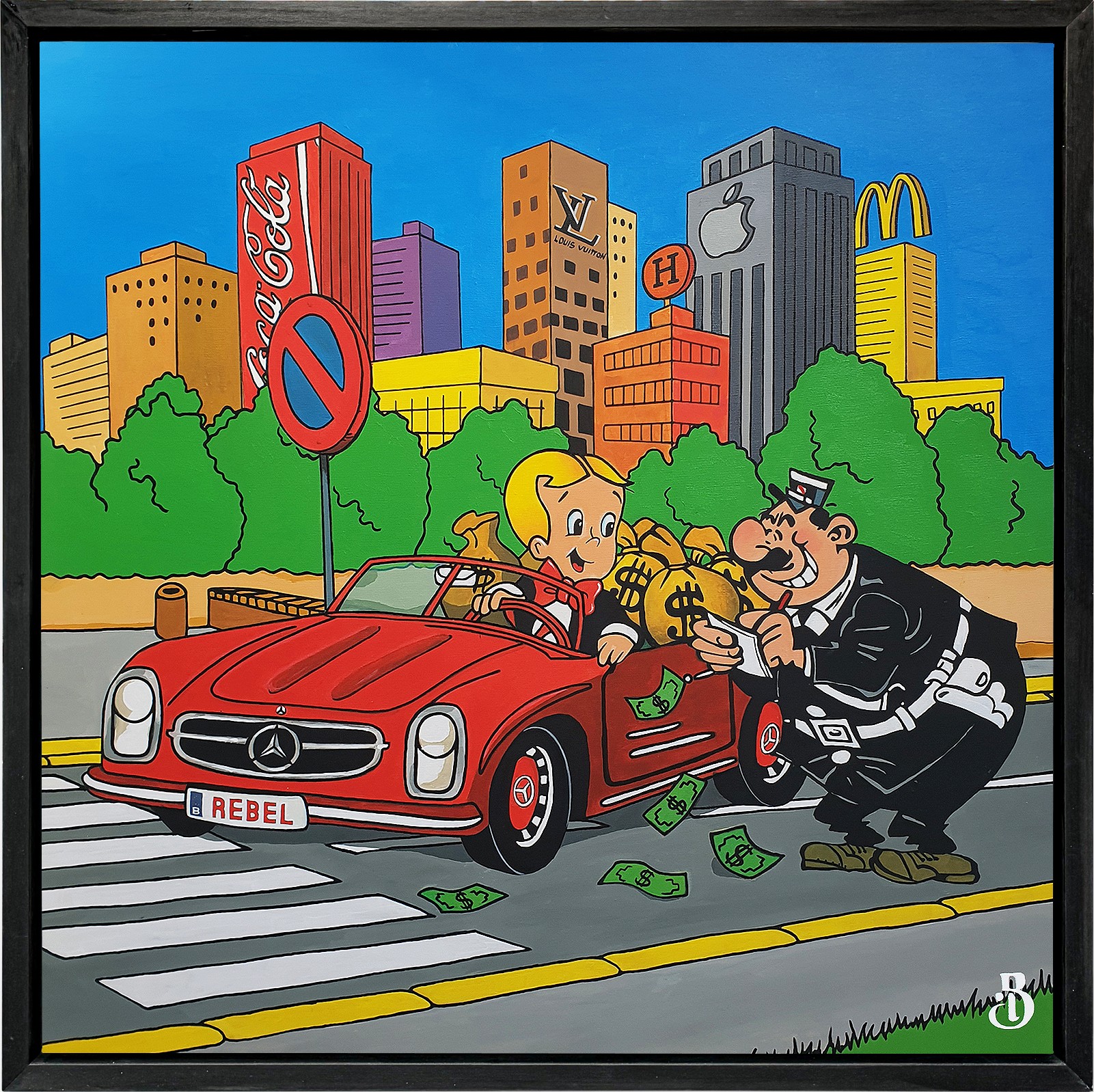 Belart Collective, Richie rich VS Agent 212 Belart Collective, Richie rich VS Agent 212