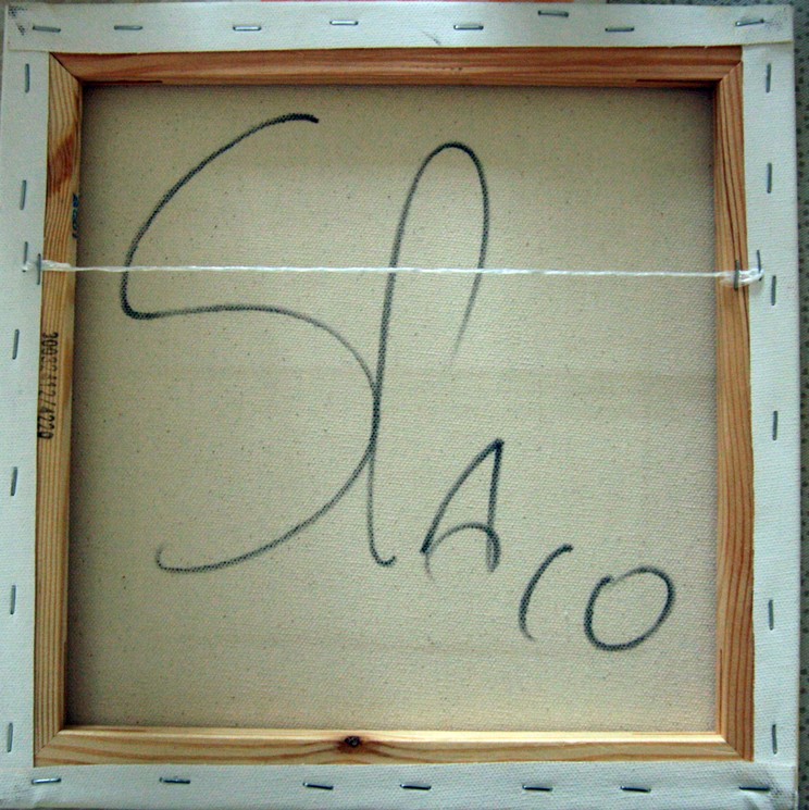 Spaco, Desparate Courbet, Painting on canvas