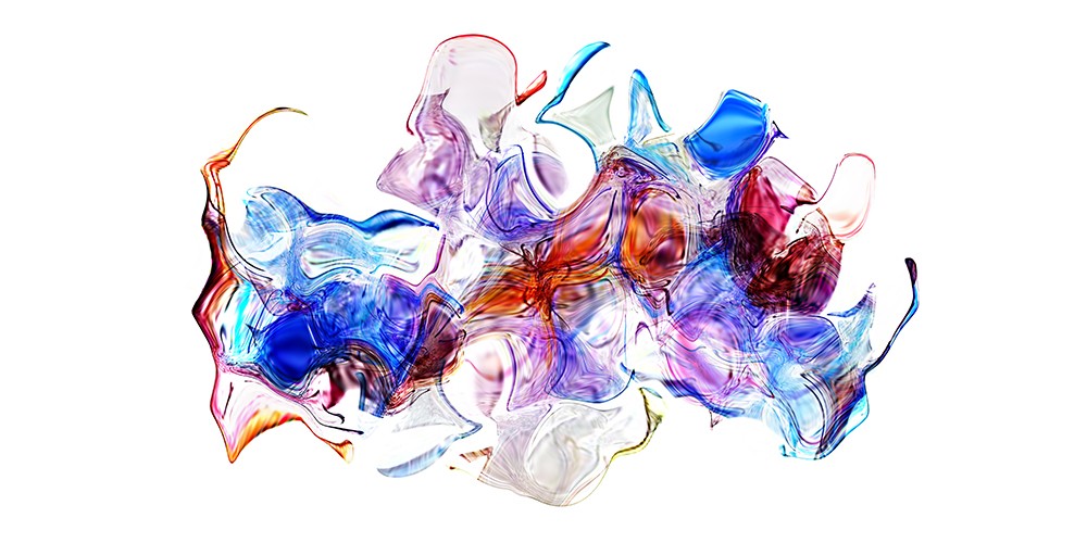 Denis Morel, Jelly-Fish - série Liquide abstrait Denis Morel, Jelly-Fish - série Liquide abstrait