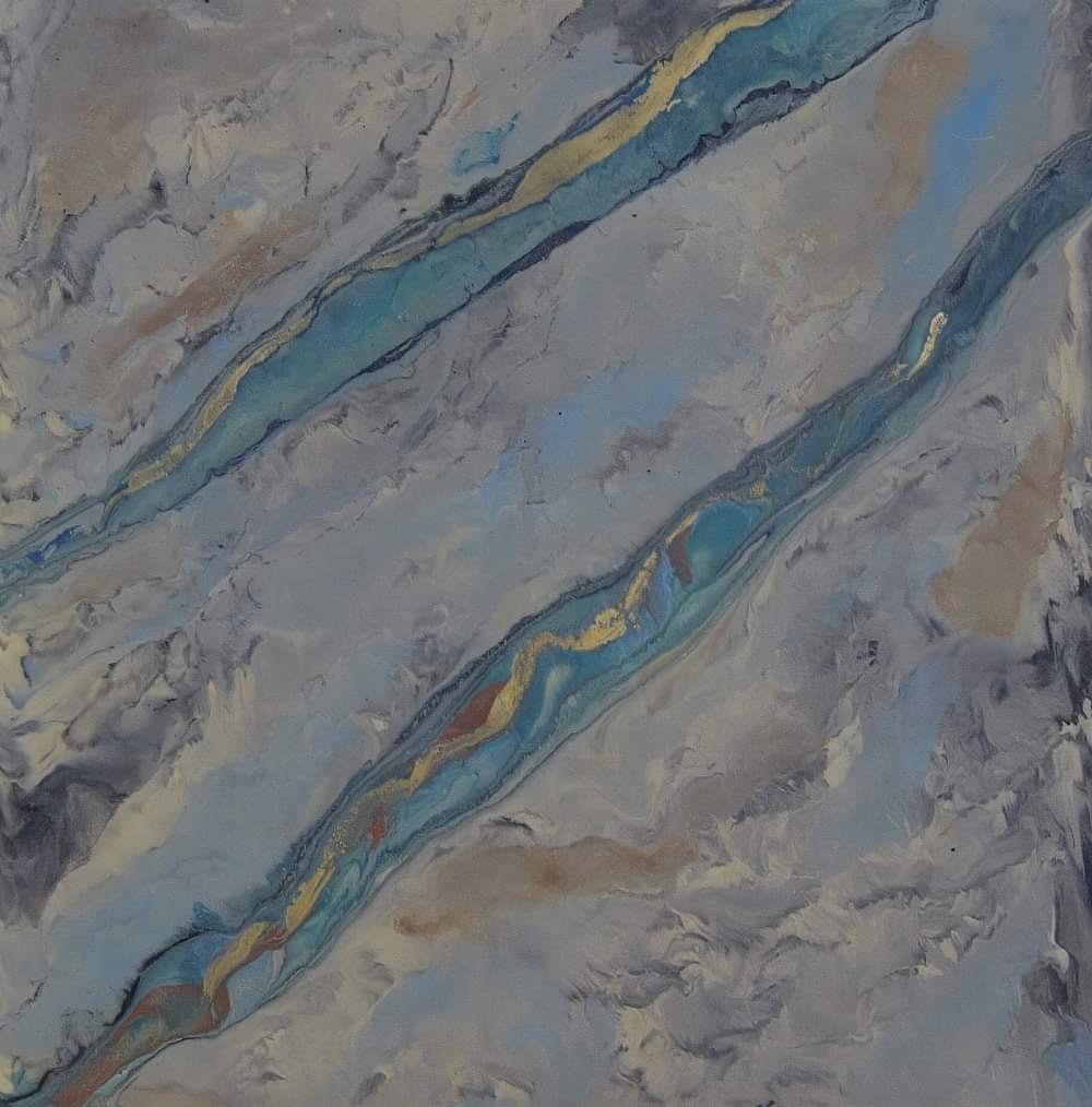 E Lorraine Art and design, Two rivers E Lorraine Art and design, Two rivers