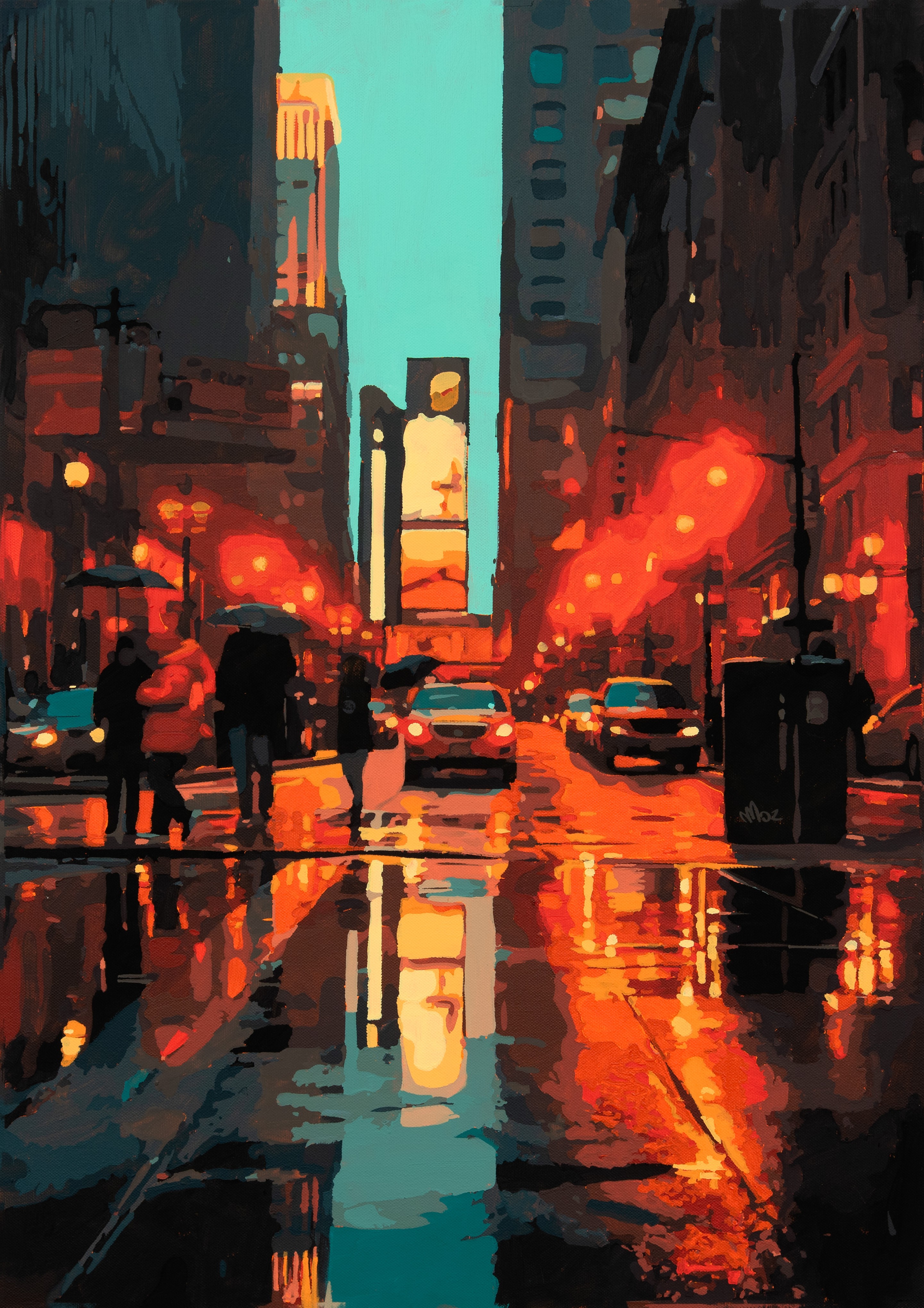 Marco Barberio, New York City rain #1 Marco Barberio, New York City rain #1