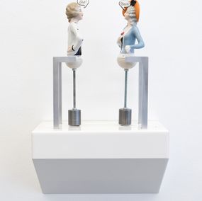 Sculpture, Half dolls talk no.2, Dana Widawski