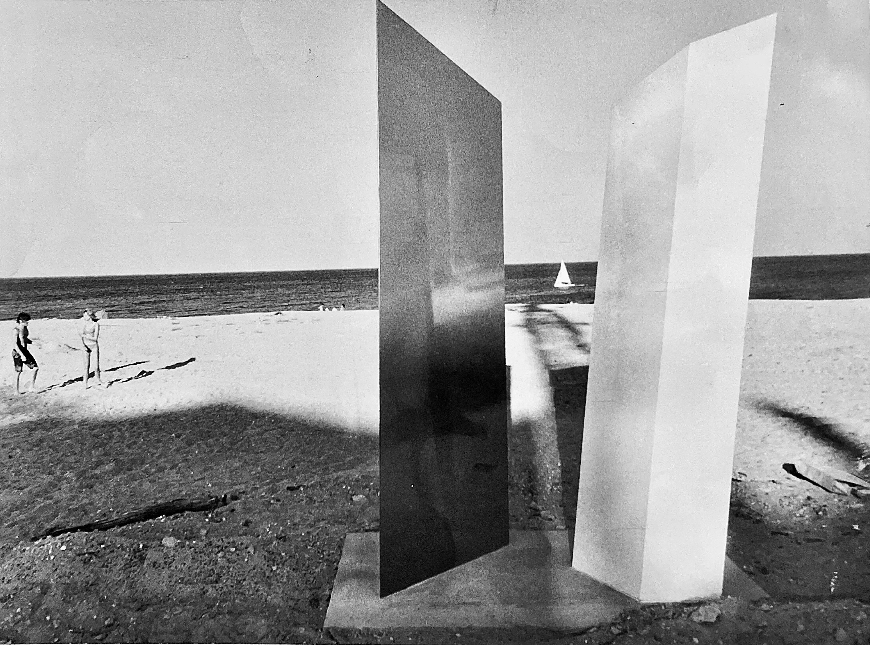 John Craven né Conte, Gina Pane - Musée des Sables 1970 Barcarés John Craven né Conte, Gina Pane - Musée des Sables 1970 Barcarés