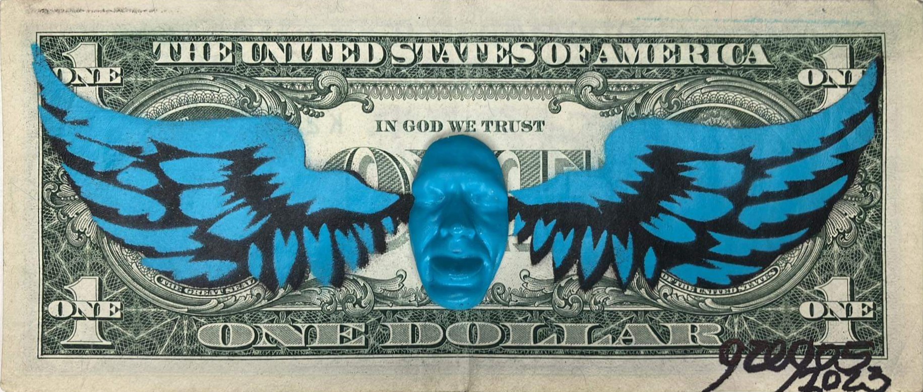 Gregos, Blue Flying Dollar Gregos, Blue Flying Dollar