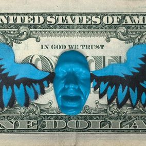 Dibujo, Blue Flying Dollar, Gregos