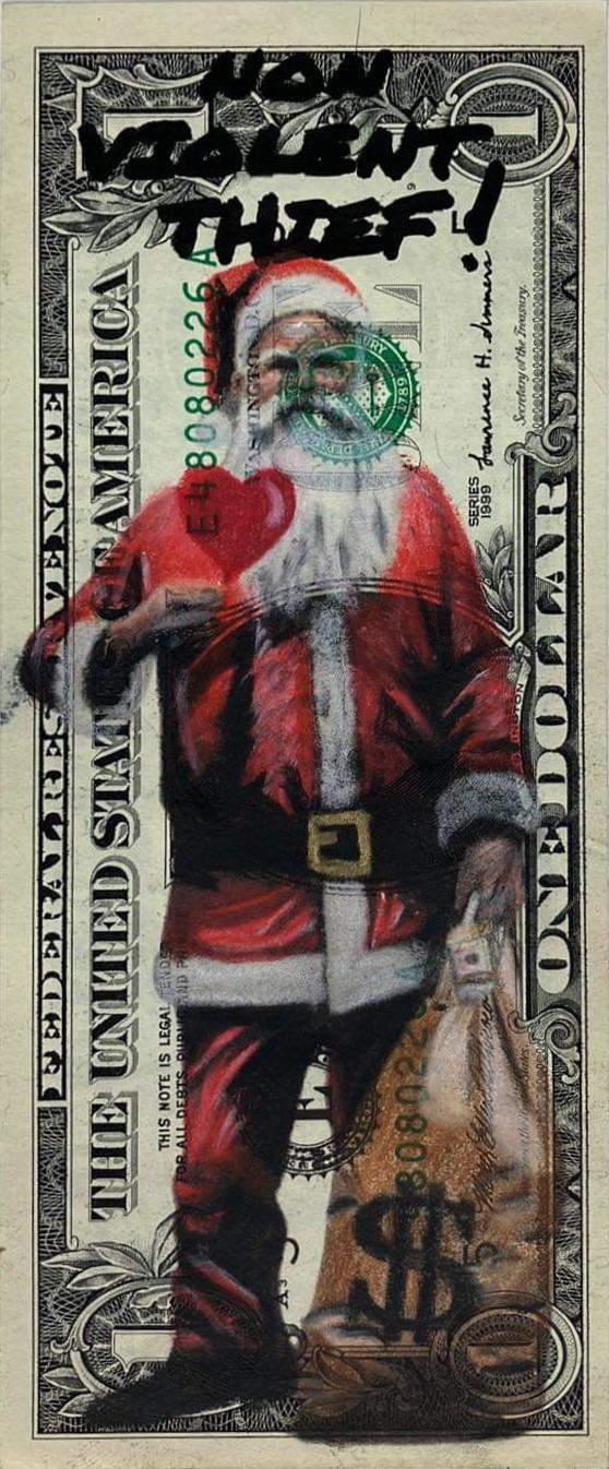 Mr Popart, Bad Santa Mr Popart, Bad Santa