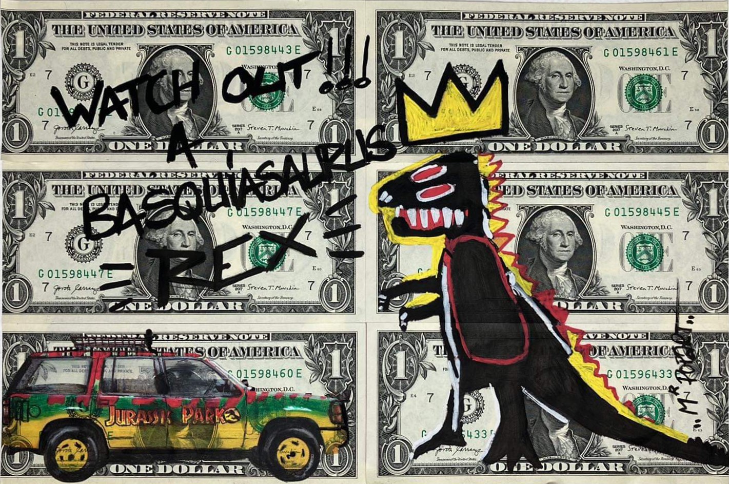 Mr Popart, Basquiosaurus Rex Mr Popart, Basquiosaurus Rex