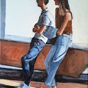 Gemälde, Teenagers, Carole Leprince