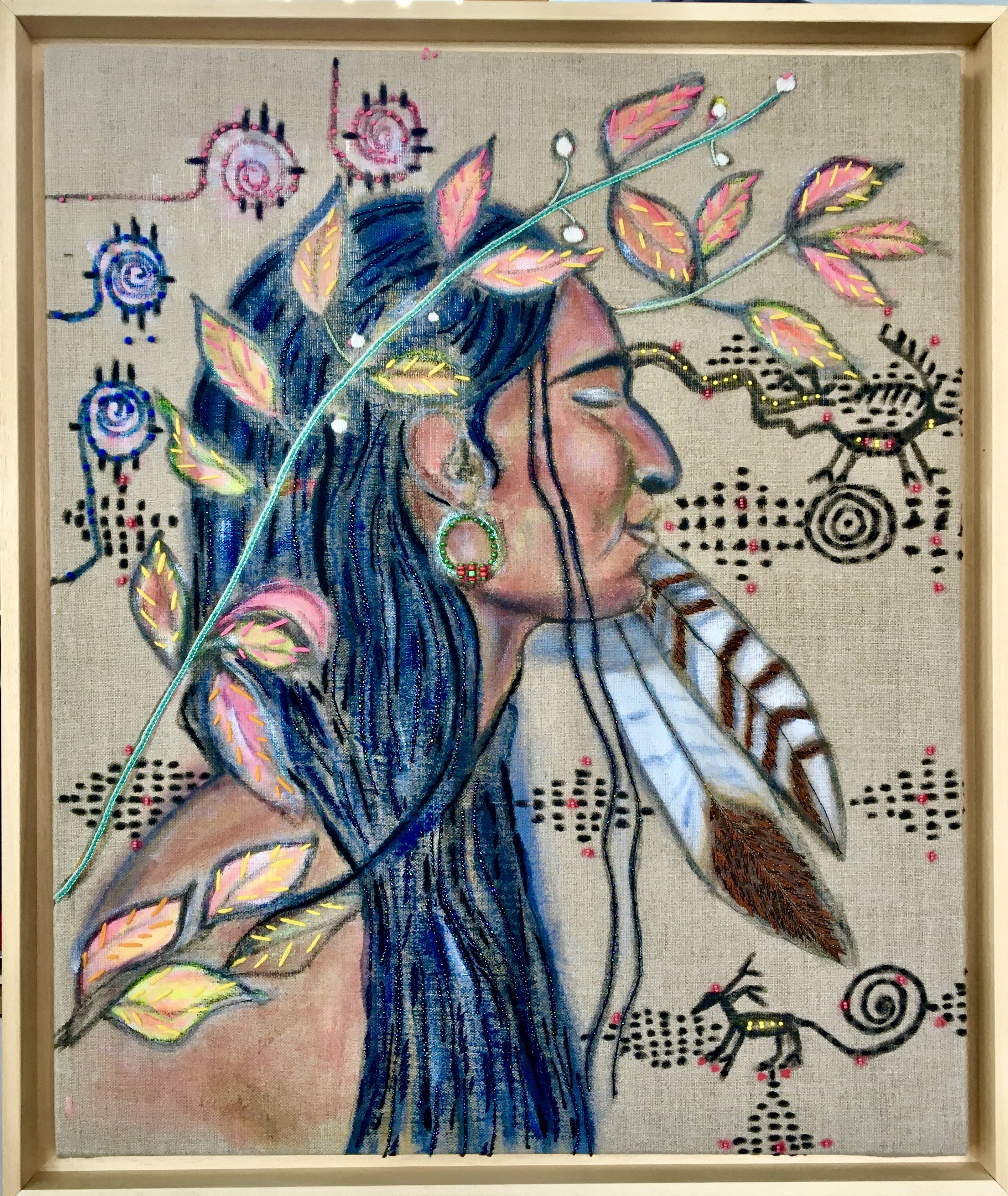 Catherine Clare, Amérindien Catherine Clare, Amérindien