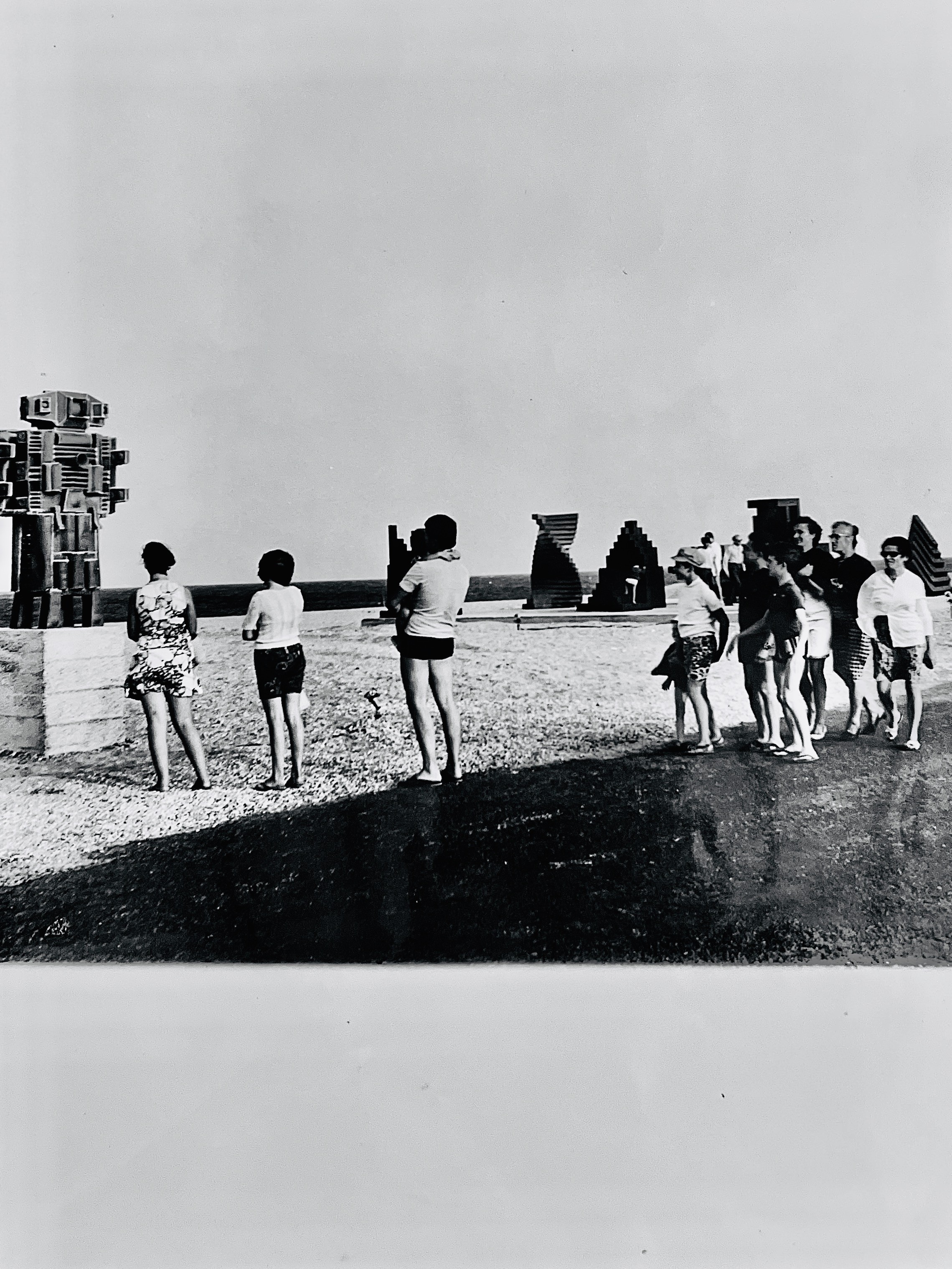 John Craven né Conte, COMBY SCULPTURE au Musée des Sables de Barcarès, 1970 John Craven né Conte, COMBY SCULPTURE au Musée des Sables de Barcarès, 1970