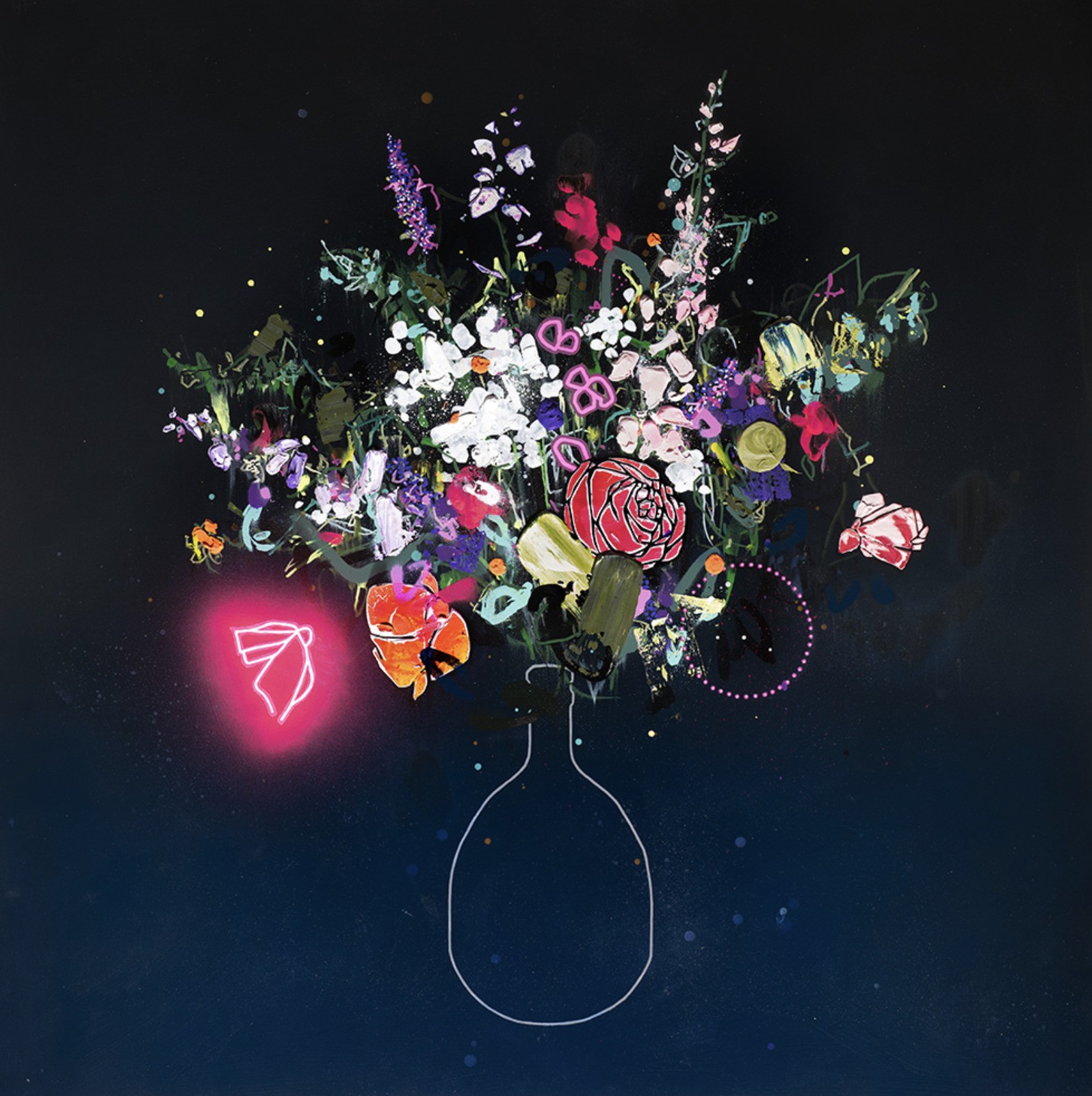Lee Herring, Flickering petals Lee Herring, Flickering petals