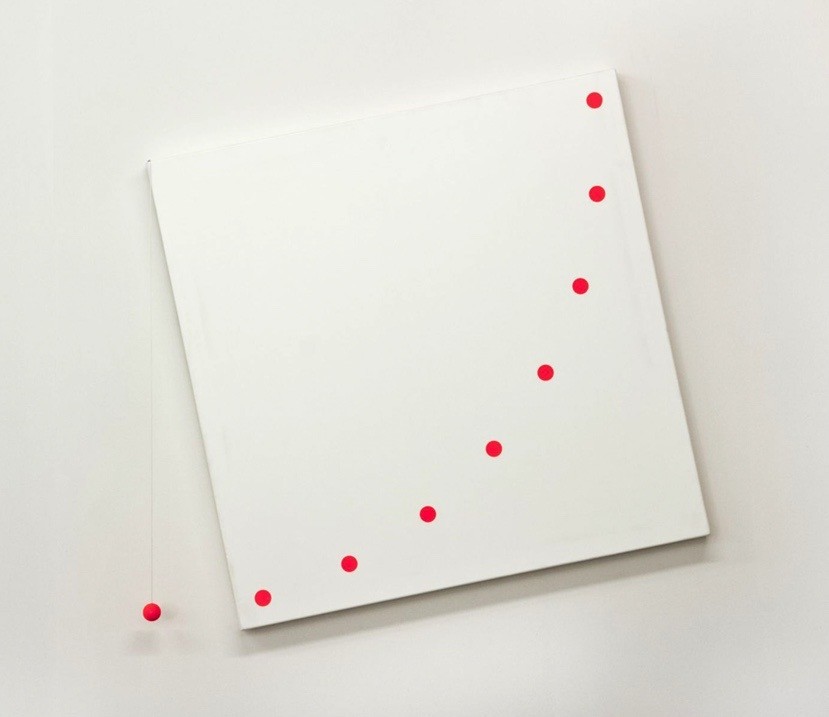 Michel Jouet, Fil à plomb bille rouge Michel Jouet, Fil à plomb bille rouge
