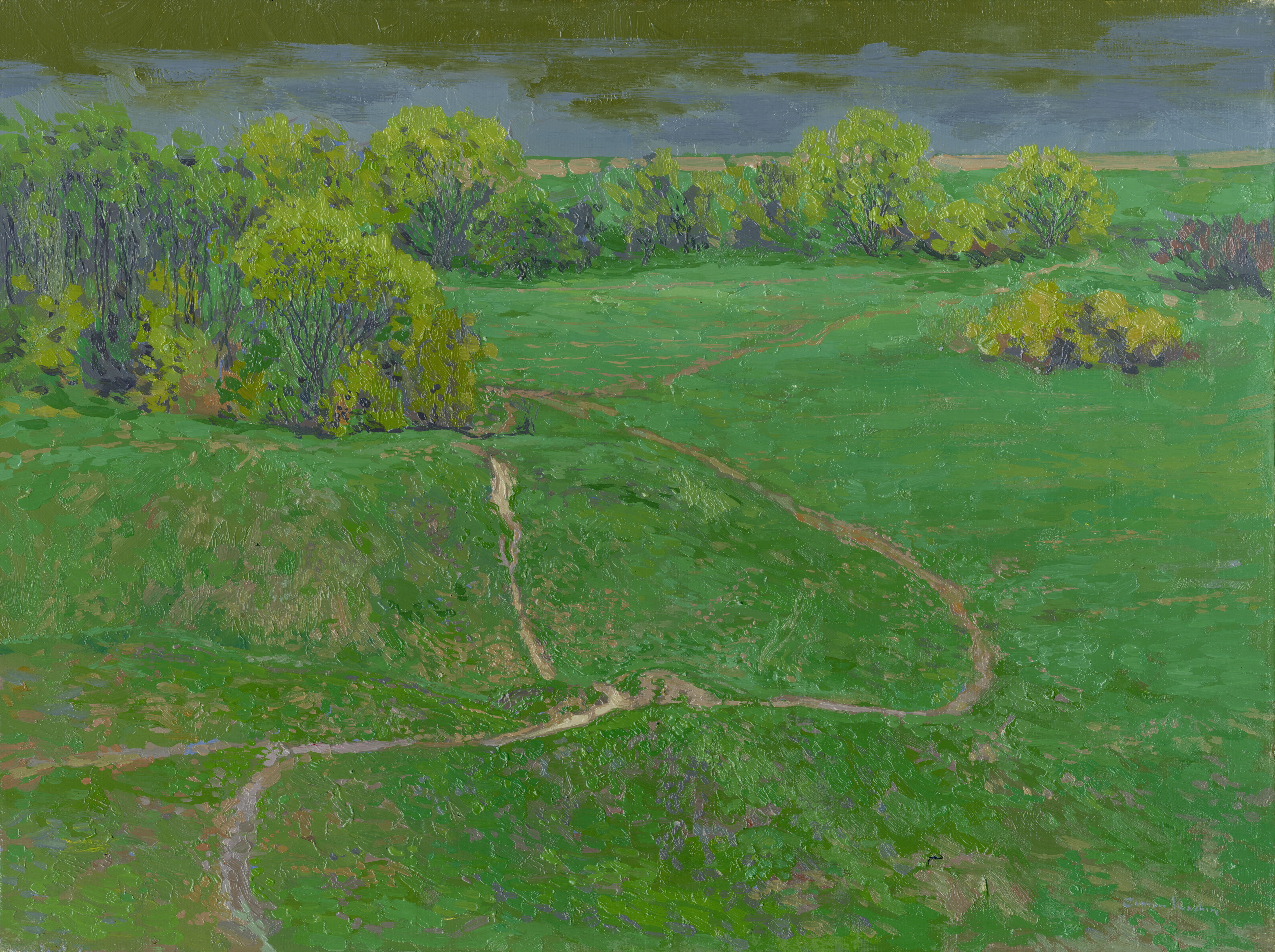 Simon Kozhin, Path leading down. Kolomenskoye Simon Kozhin, Path leading down. Kolomenskoye