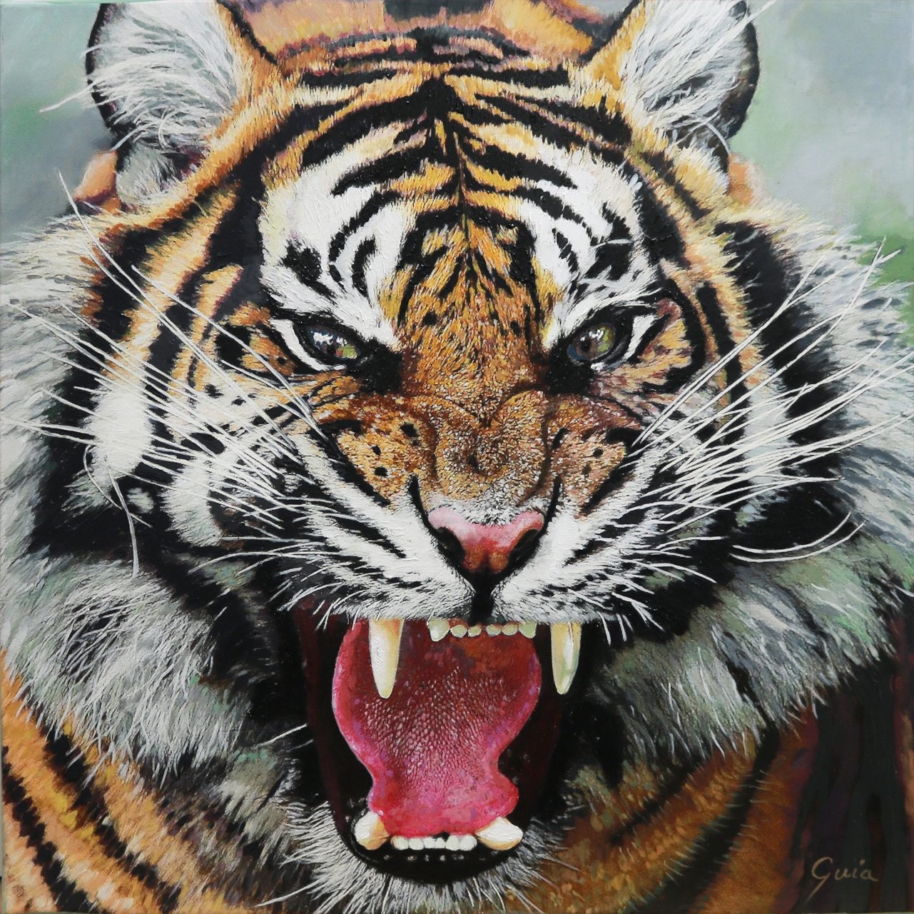 Miguel Guía, Le regard du tigre Miguel Guía, Le regard du tigre