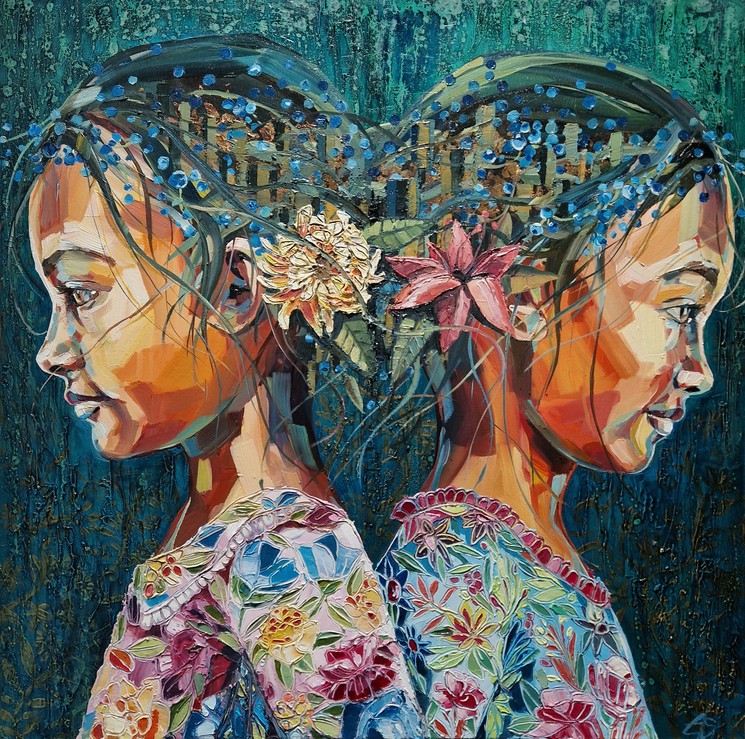Twins Painting
