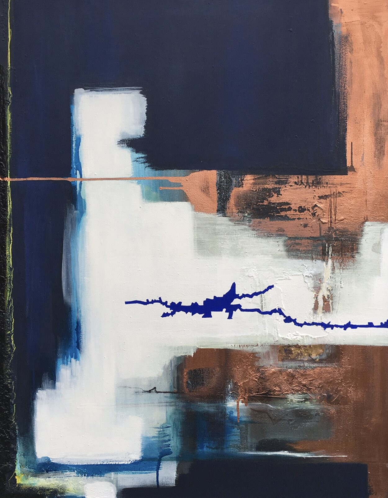Carol Graslan, Blue invasion Carol Graslan, Blue invasion