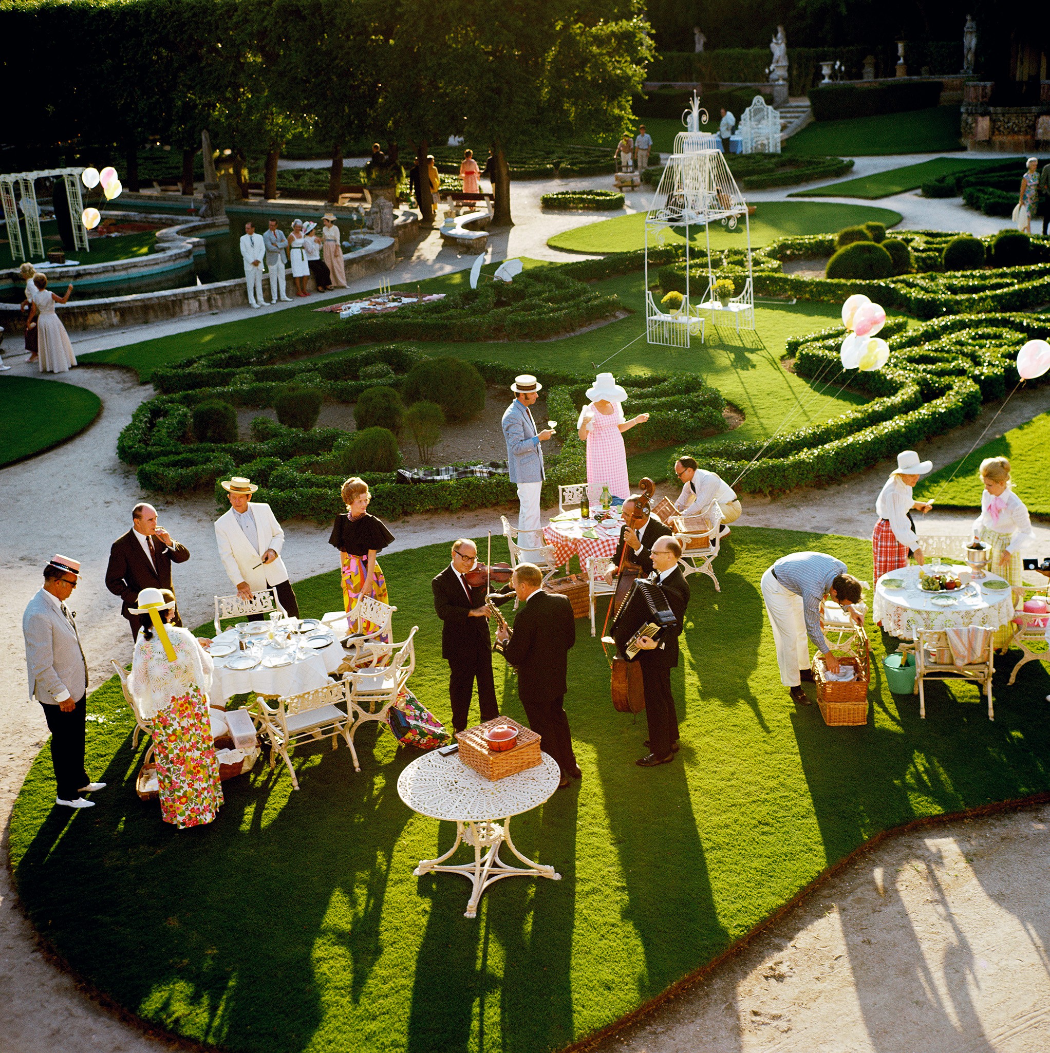 Slim Aarons, Garden party Slim Aarons, Garden party