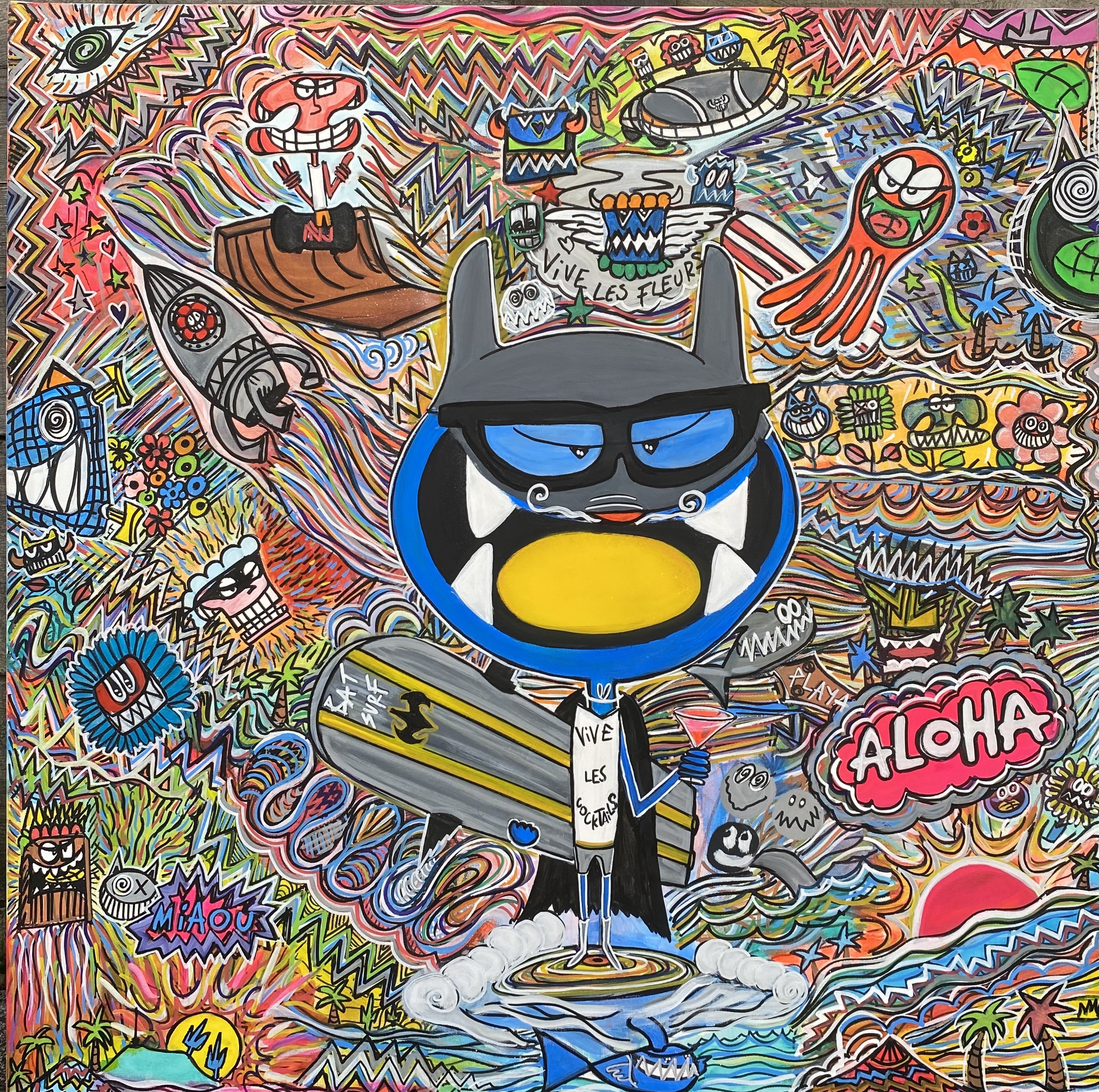 Seb Paul Michel, Batcat & surf Seb Paul Michel, Batcat & surf