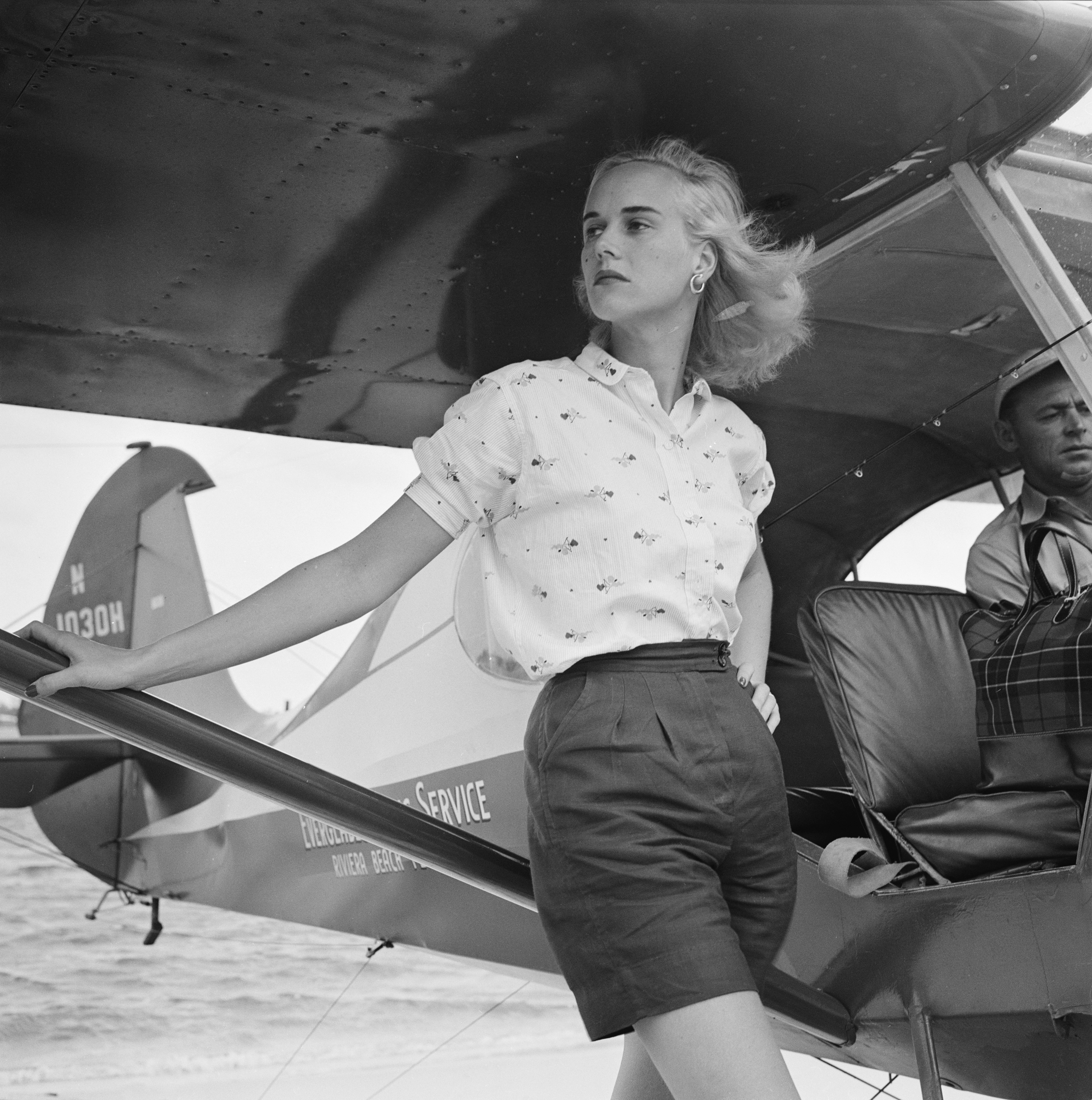 Slim Aarons, Seaplane At Palm Beach Slim Aarons, Seaplane At Palm Beach