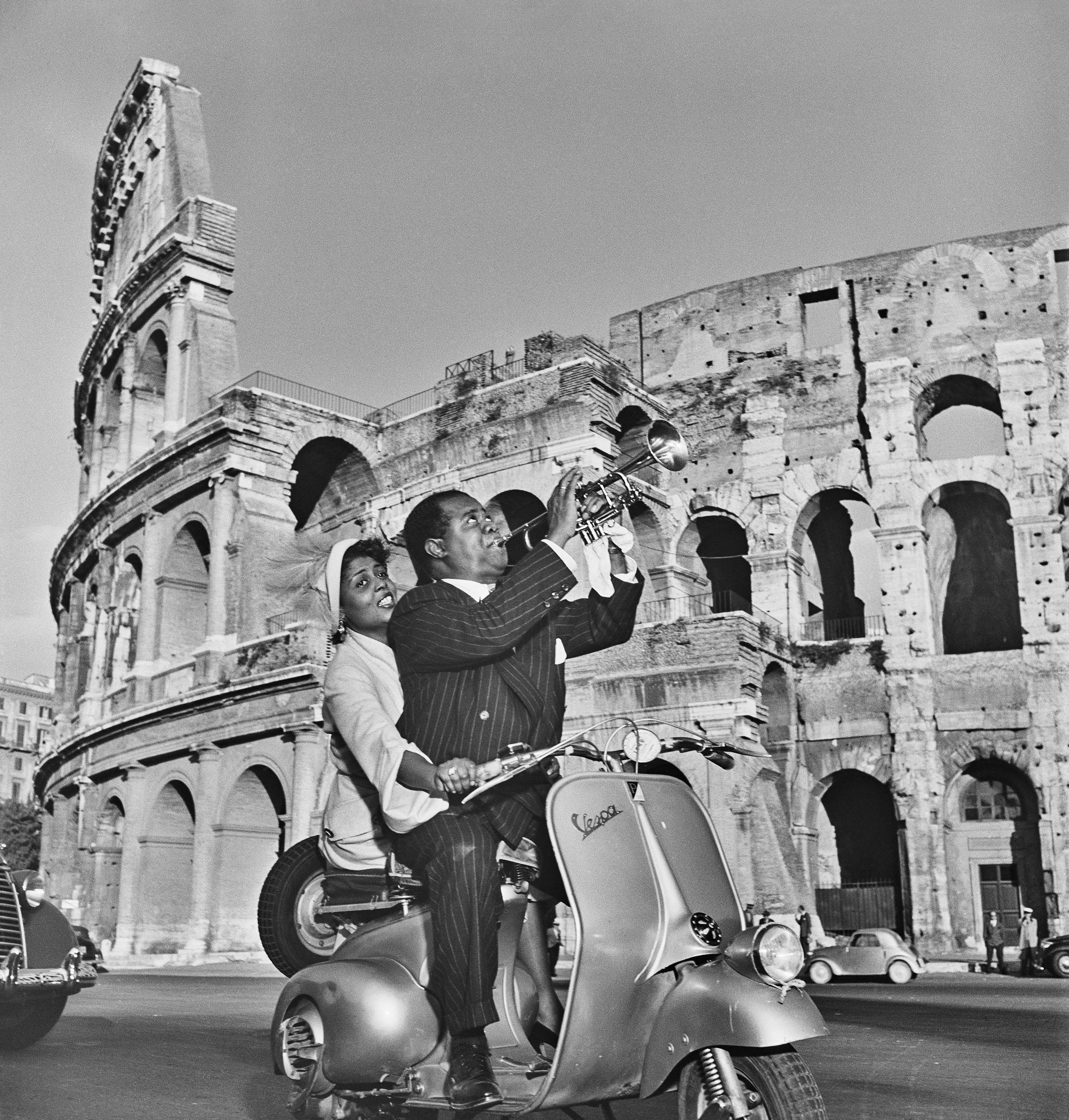 Slim Aarons, Jazz scooter Slim Aarons, Jazz scooter