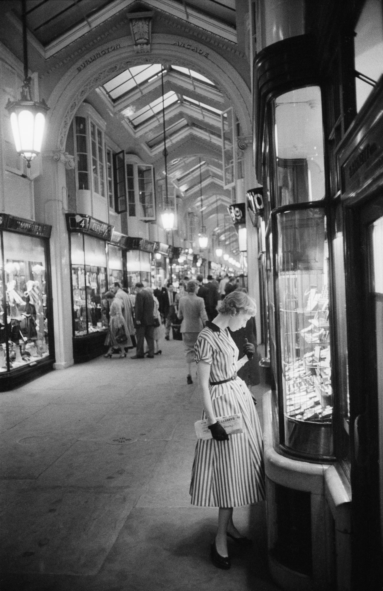Slim Aarons, Burlington Arcade Slim Aarons, Burlington Arcade