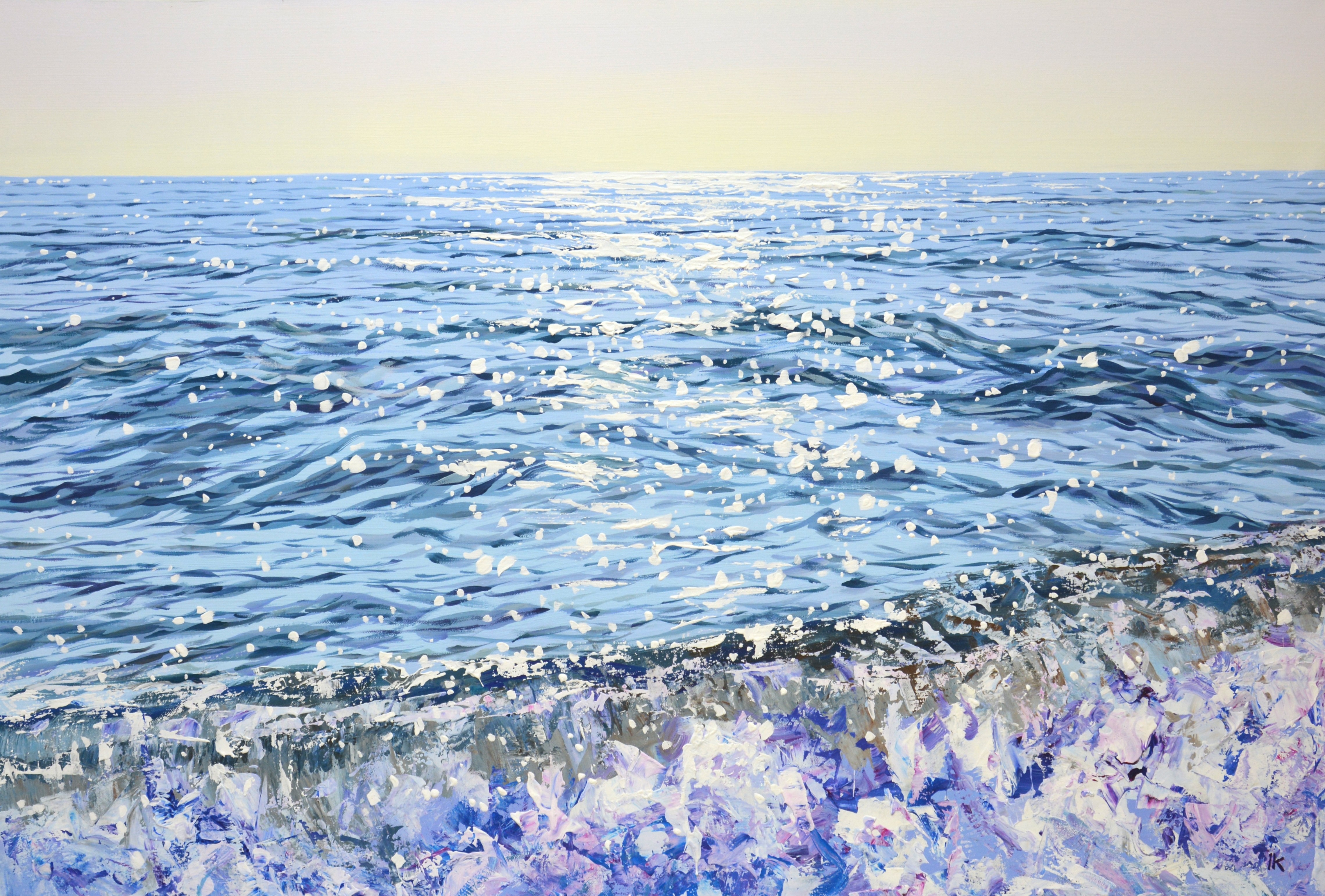 Iryna Kastsova, Sea. Waves. Glare. Iryna Kastsova, Sea. Waves. Glare.