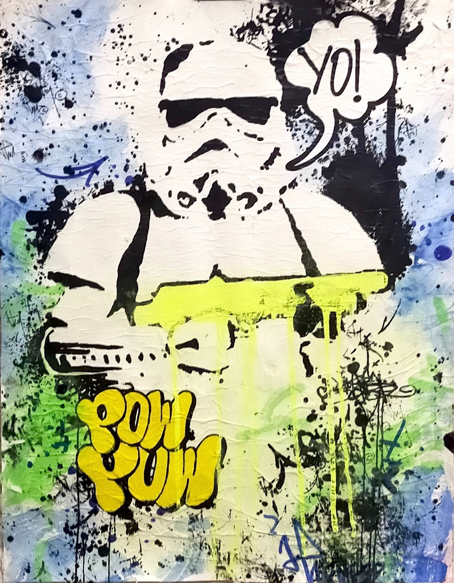 JP Malot, Stormtrooper on paper (artwork from the streets) JP Malot, Stormtrooper on paper (artwork from the streets)