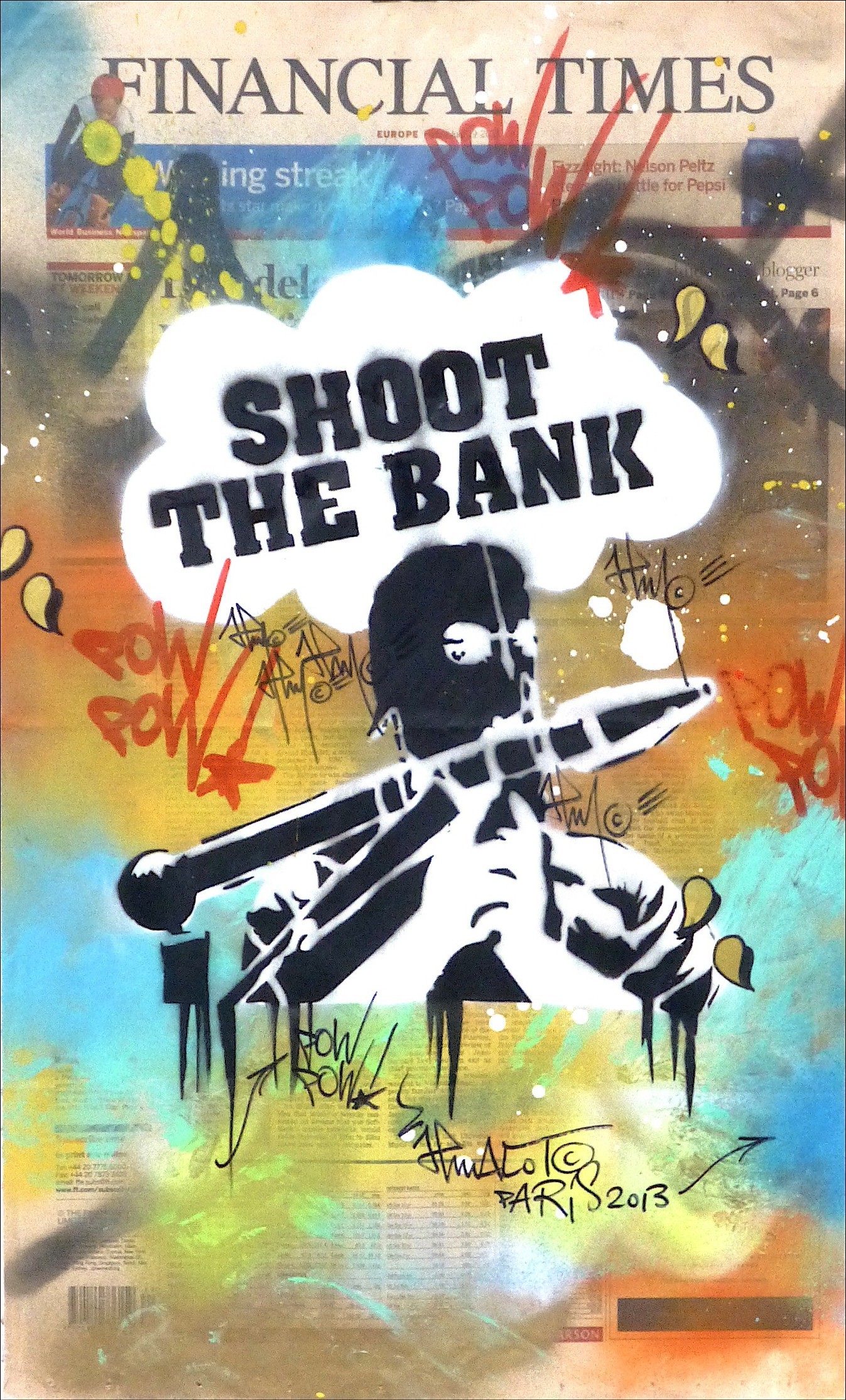 JP Malot, Shoot the bank financial times 2013 JP Malot, Shoot the bank financial times 2013