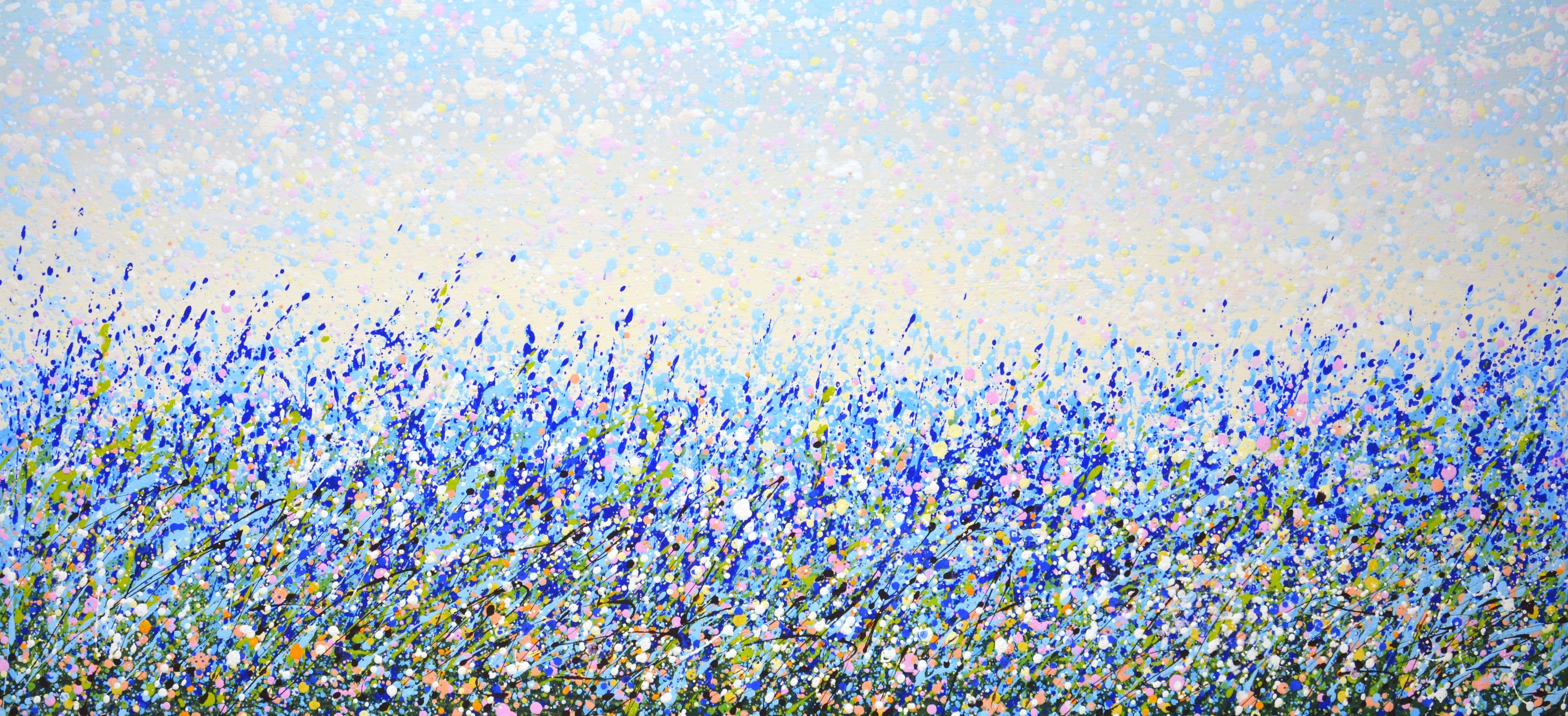 Iryna Kastsova, Blue field. Iryna Kastsova, Blue field.