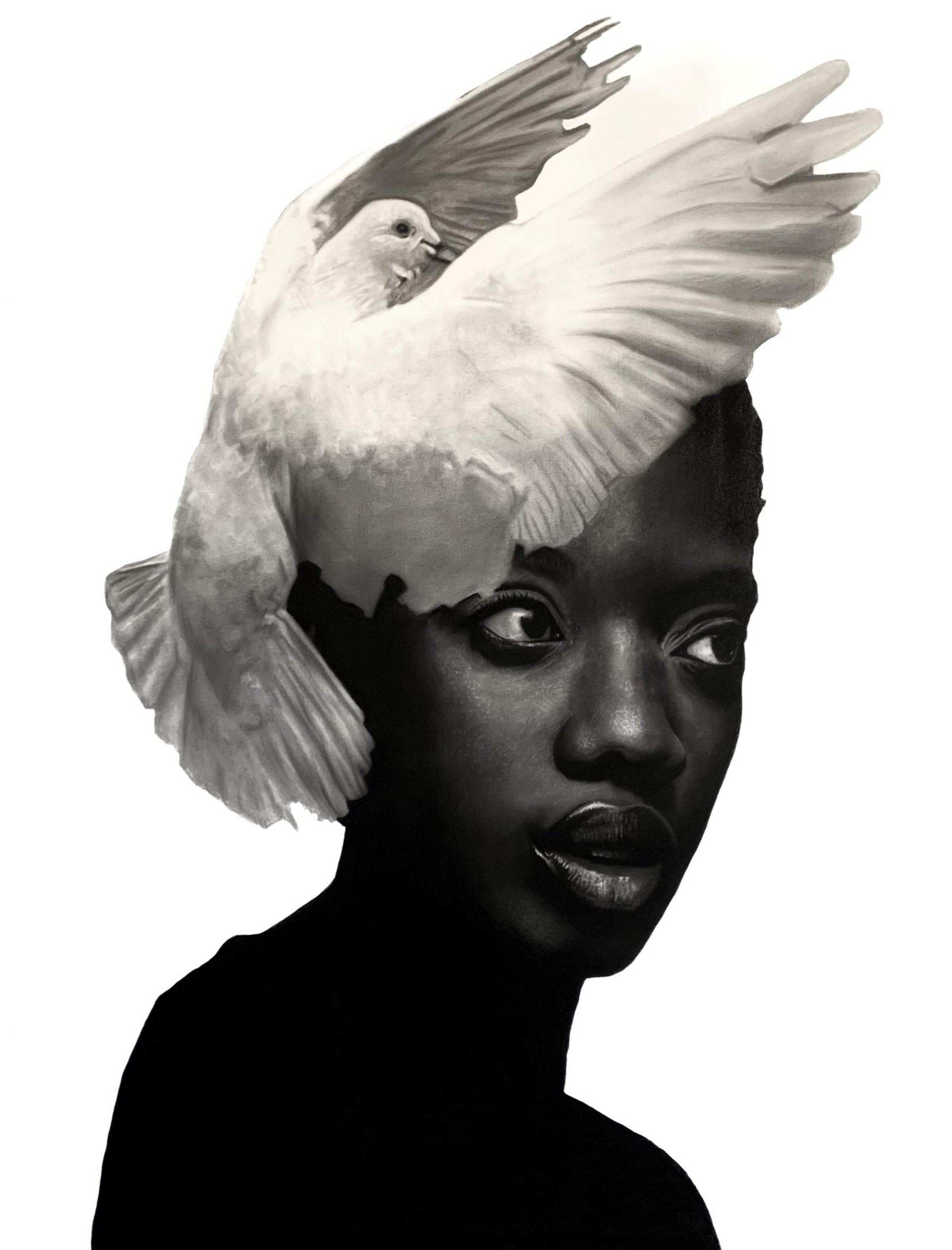 Ritchelly Oliveira, The woman and the bird Ritchelly Oliveira, The woman and the bird