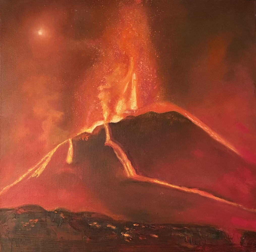 Charo Velasco, Volcán La Palma Charo Velasco, Volcán La Palma