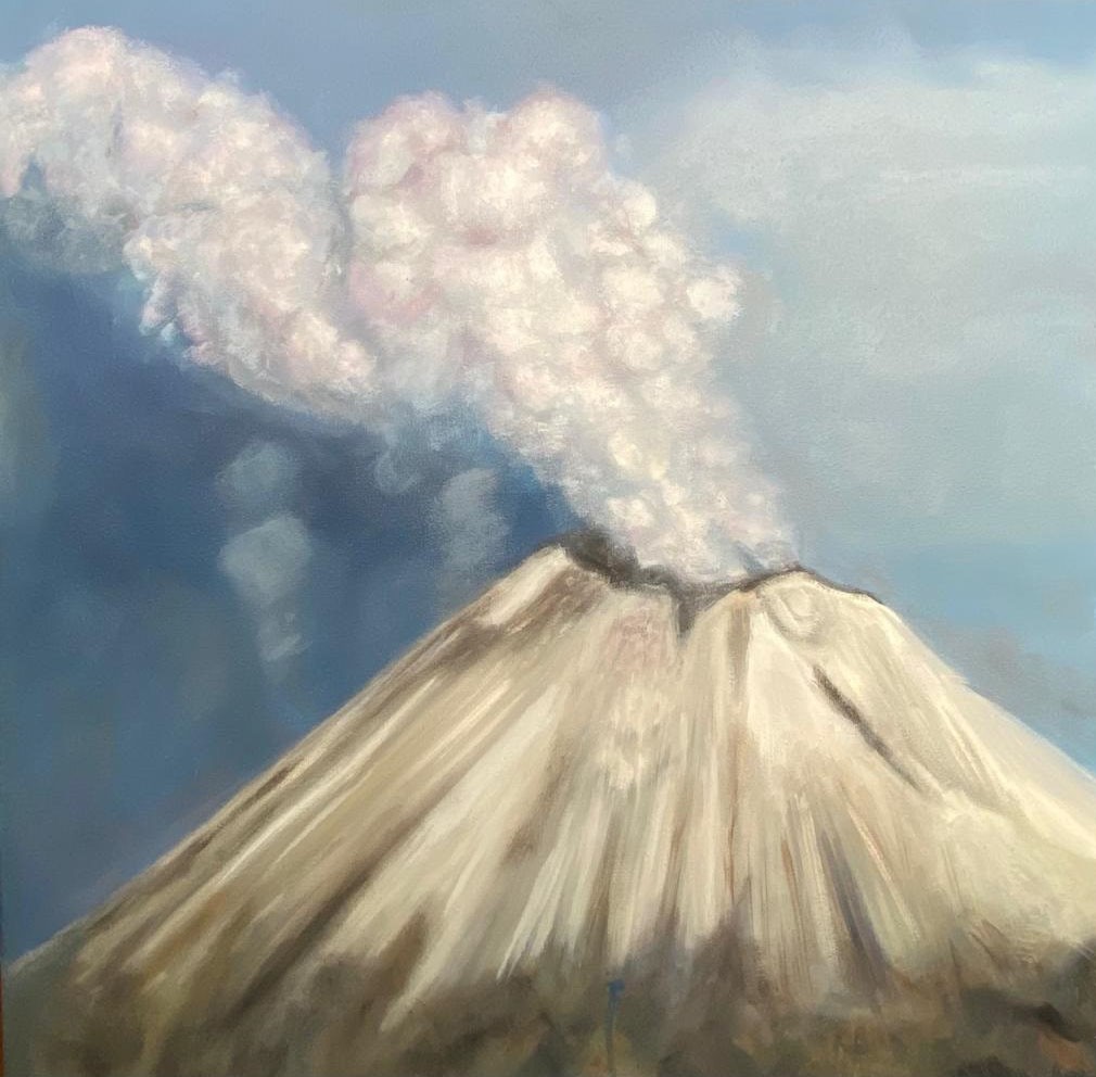 Charo Velasco, Volcán de humo Charo Velasco, Volcán de humo