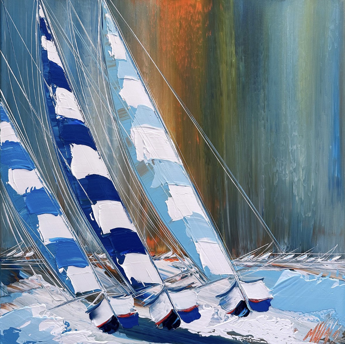 Olivier Messas, Régate à l’horizon... (Esprit voile) Olivier Messas, Régate à l’horizon... (Esprit voile)