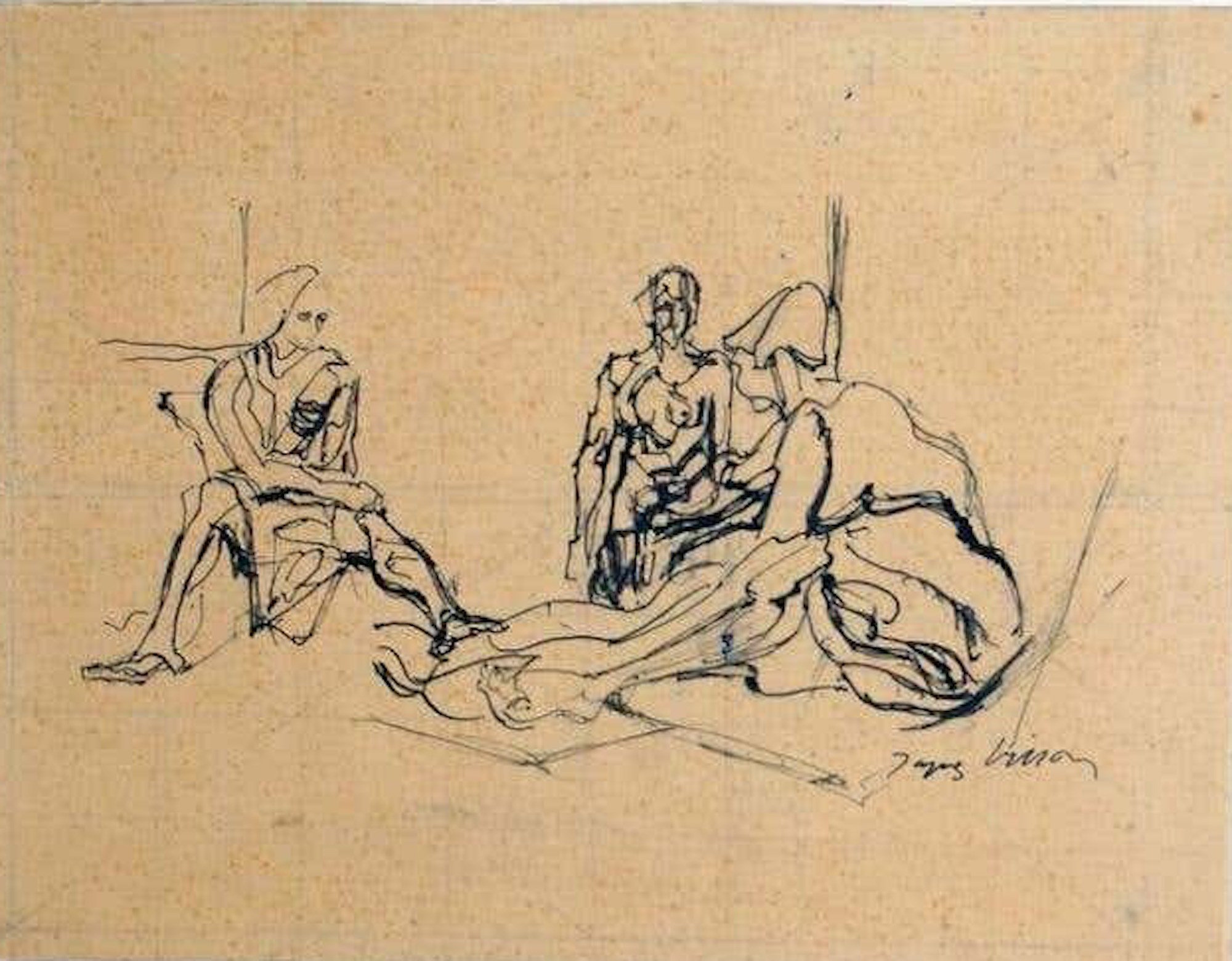 Jacques Villon, Avant le bain Jacques Villon, Avant le bain
