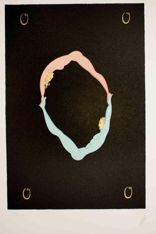 Erte Tirtoff, Letter O Erte Tirtoff, Letter O