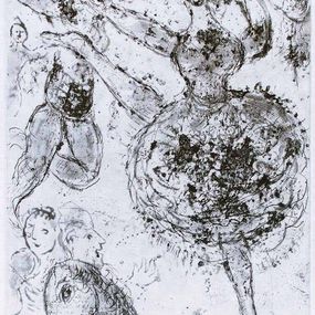 Print, La Grande Danseuse, Marc Chagall