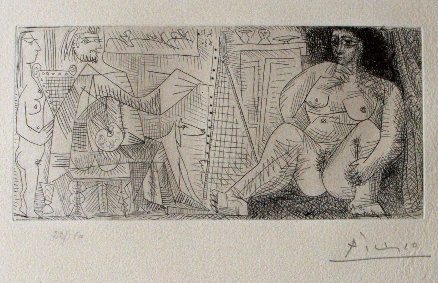 Pablo Picasso, Le Peintre et Son Modèle Pablo Picasso, Le Peintre et Son Modèle