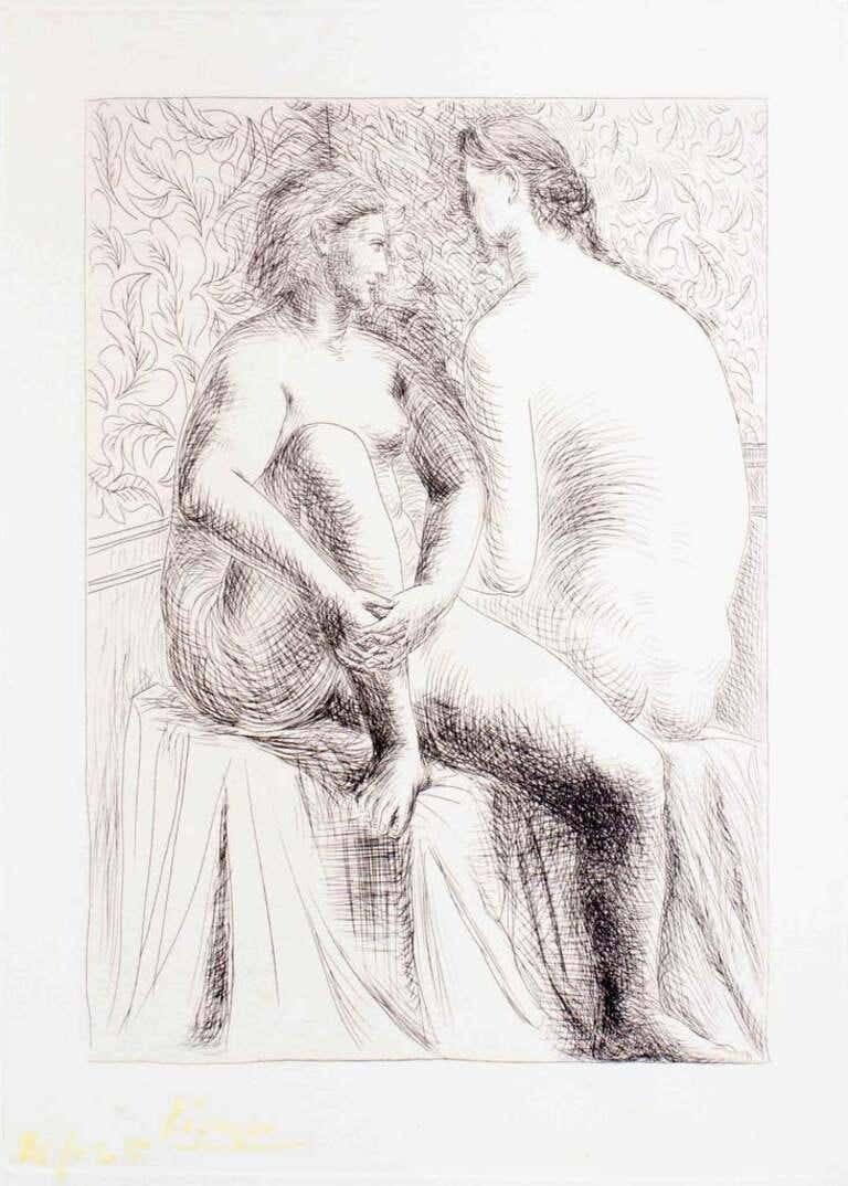 Pablo Picasso, Deux Femmes Nues Pablo Picasso, Deux Femmes Nues