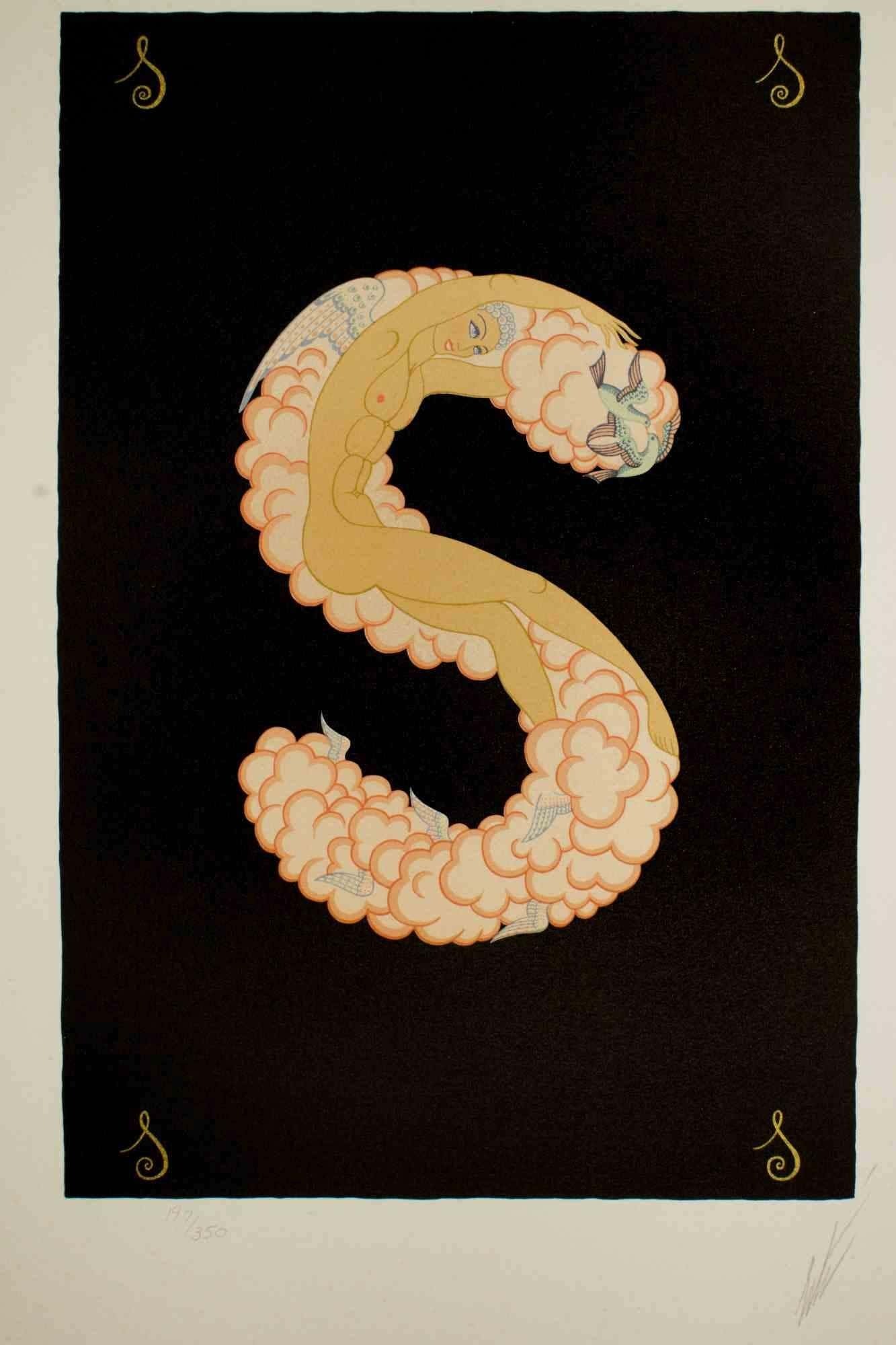 Erte Tirtoff, Letter S Erte Tirtoff, Letter S