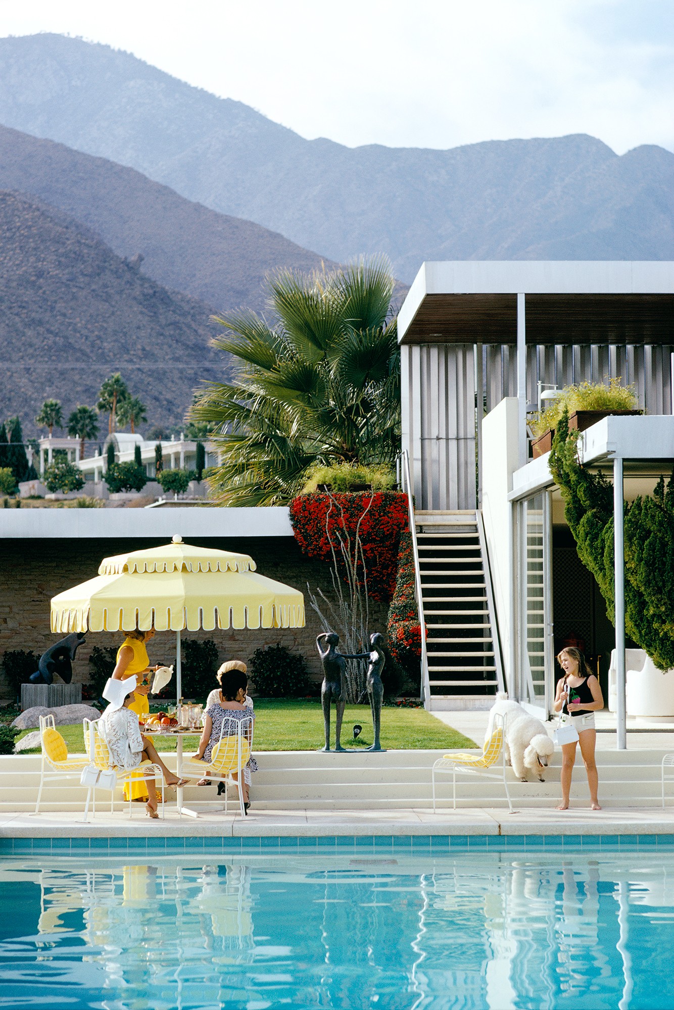 Slim Aarons, At The Linsk House Slim Aarons, At The Linsk House