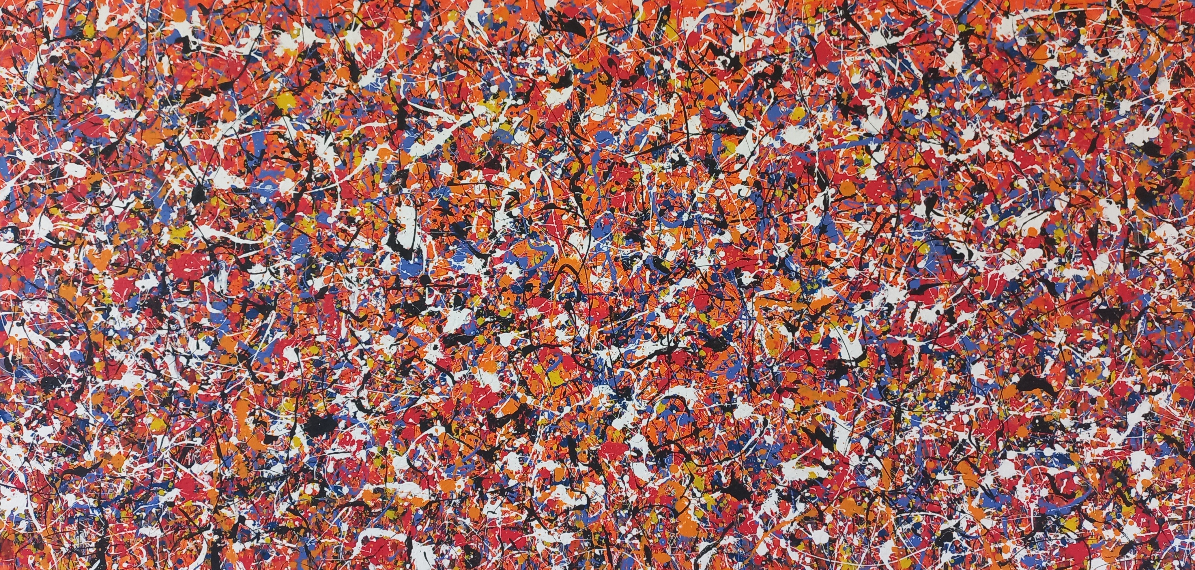 Max Yaskin, J. Pollock style Max Yaskin, J. Pollock style