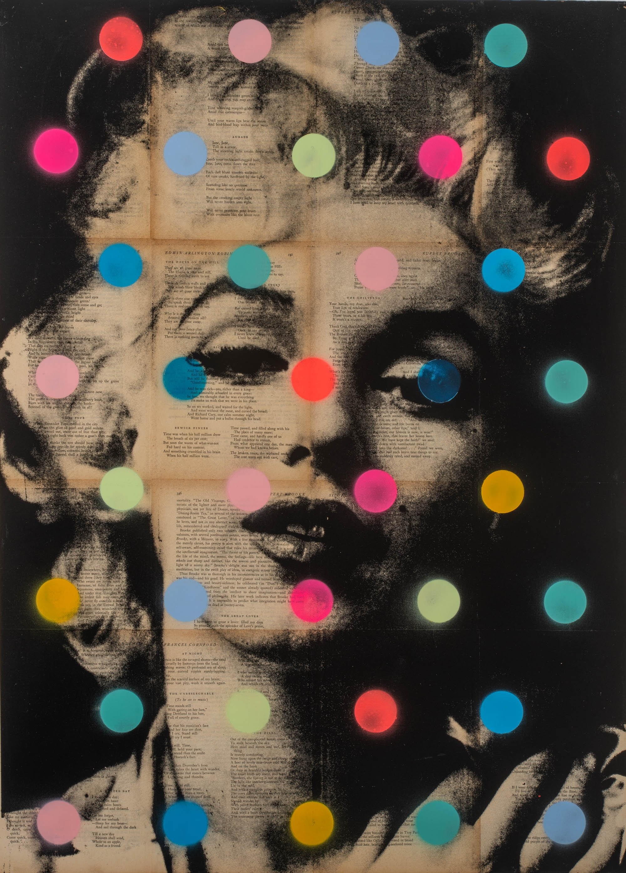 Dane Shue, Marilyn Monroe Portrait Dane Shue, Marilyn Monroe Portrait