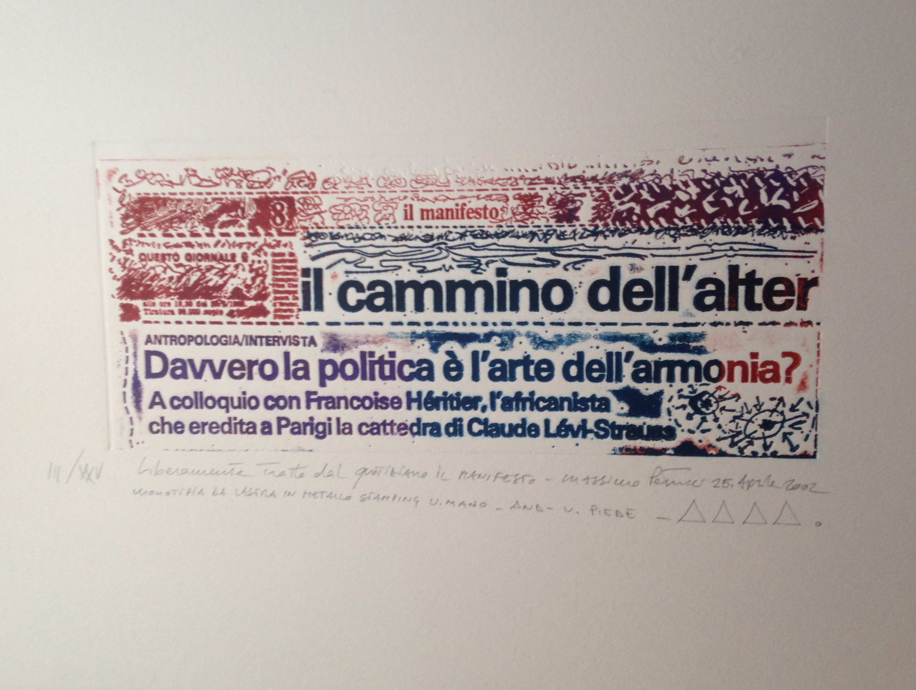 Massimo Petrucci, Il cammino dell'alter Massimo Petrucci, Il cammino dell'alter