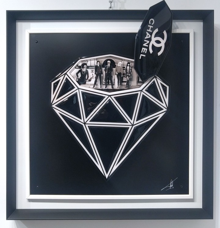 ▷ Black Diamond Chanel by Fred Meurice, 2023, Print
