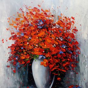 Red flowers, Marieta Martirosyan