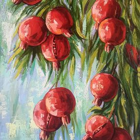 Painting, Pomegranate tree, Karine Harutyunyan