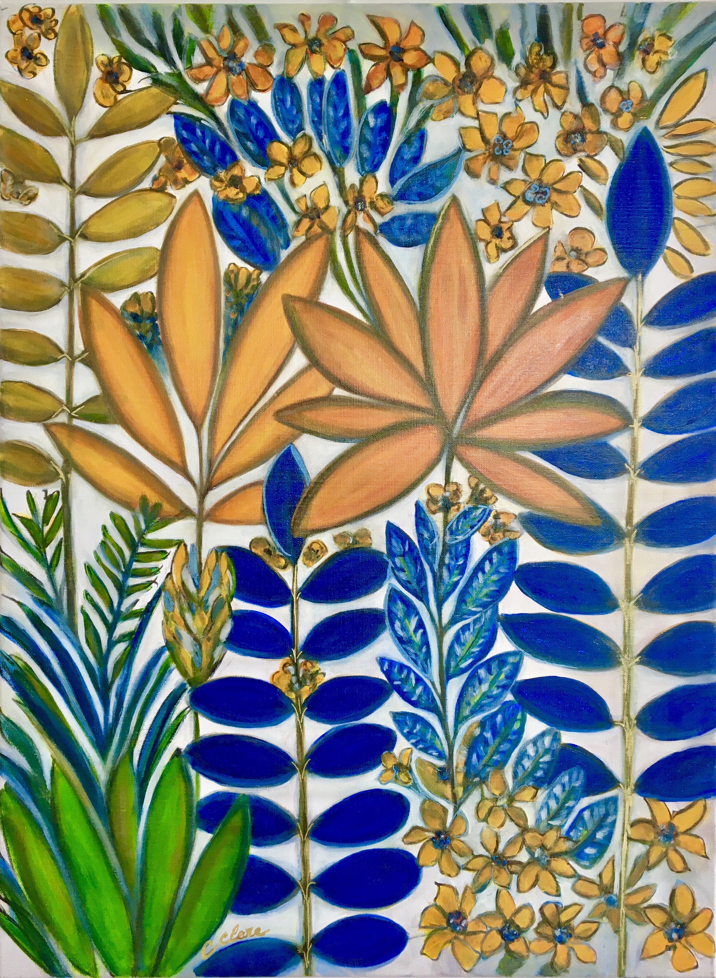 Catherine Clare, Palms of spring Catherine Clare, Palms of spring